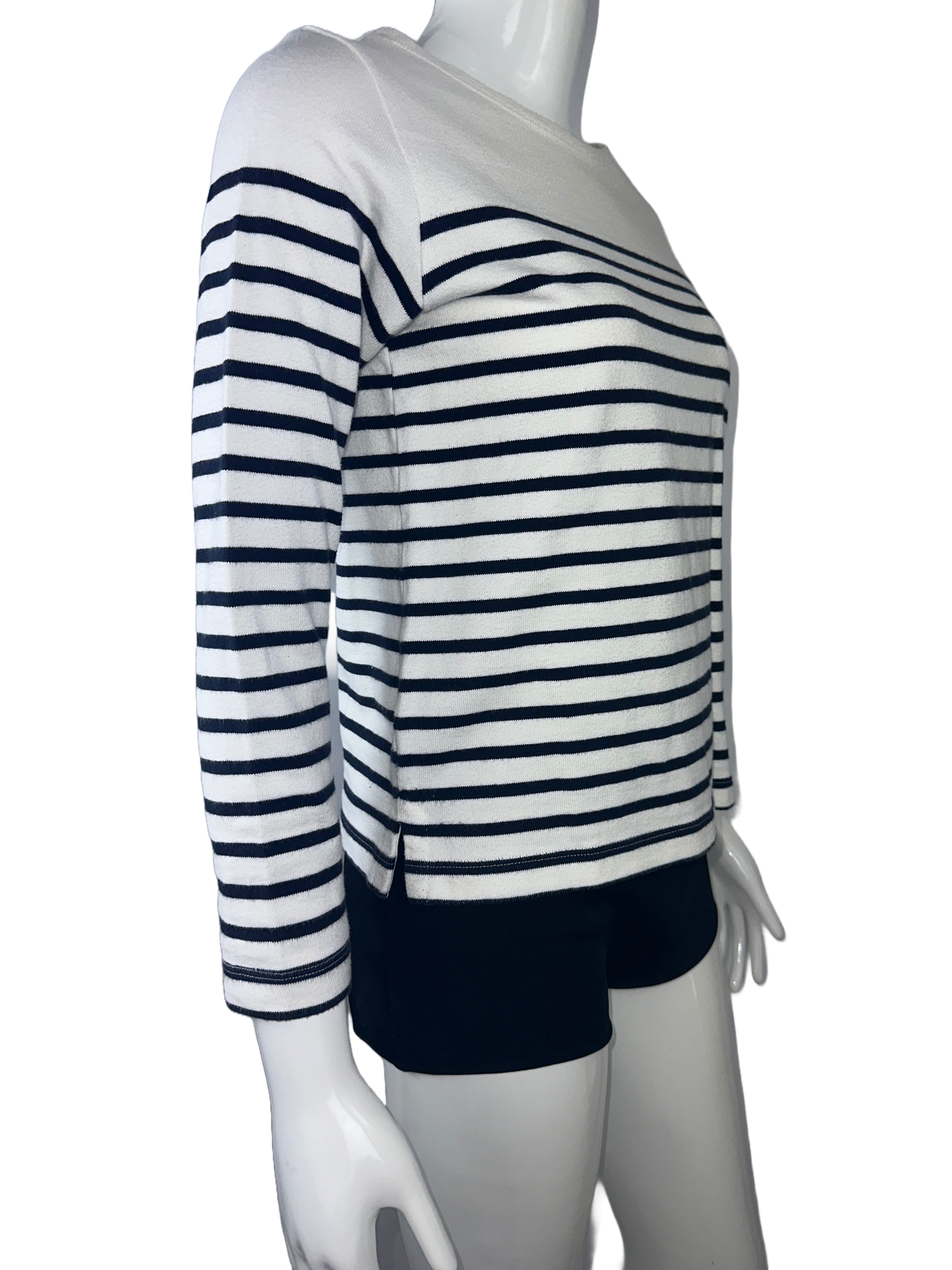 Petit Bateau white and black sailor - size 32