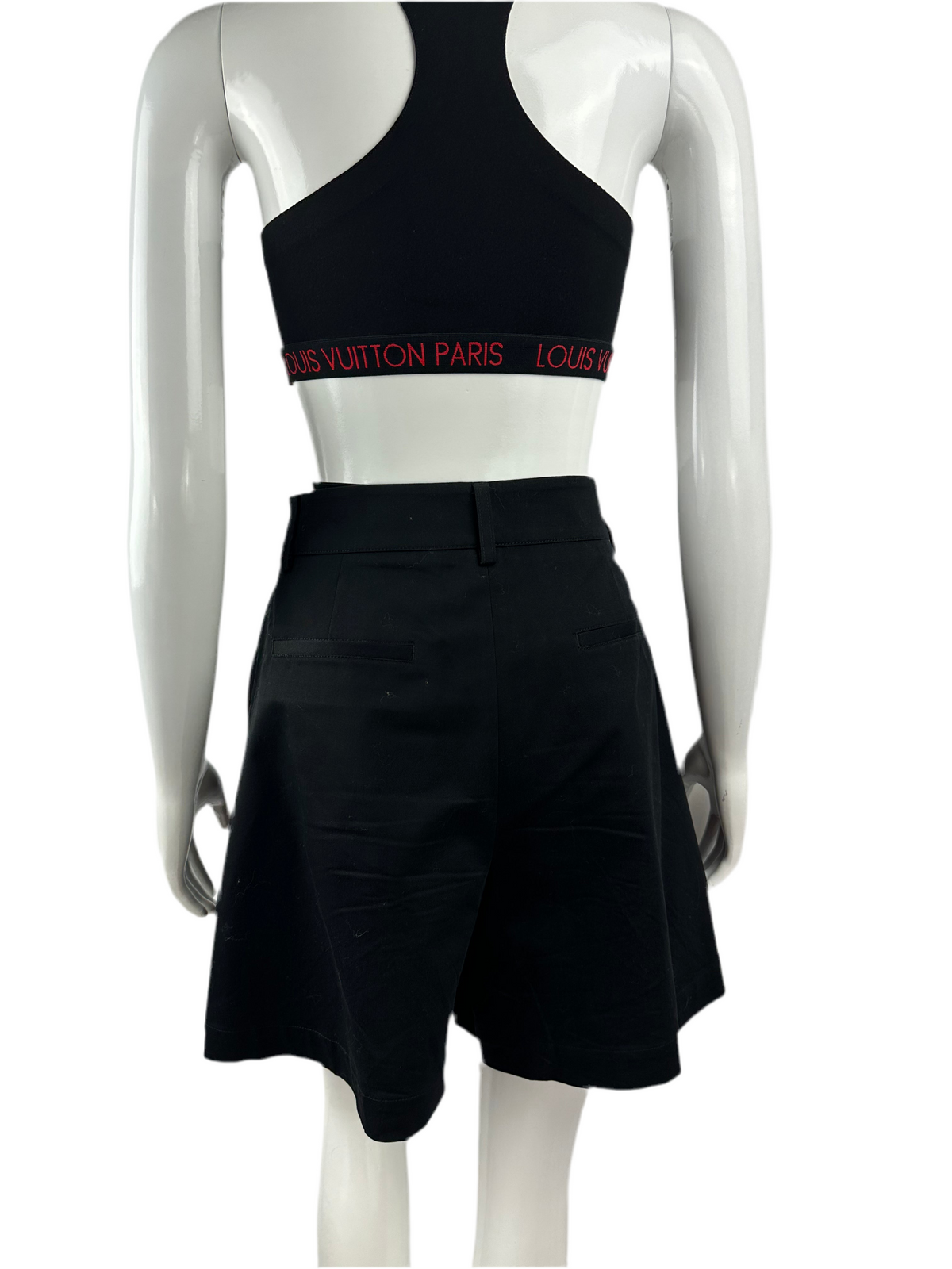 Red Valentino high waist black short - size 44 IT