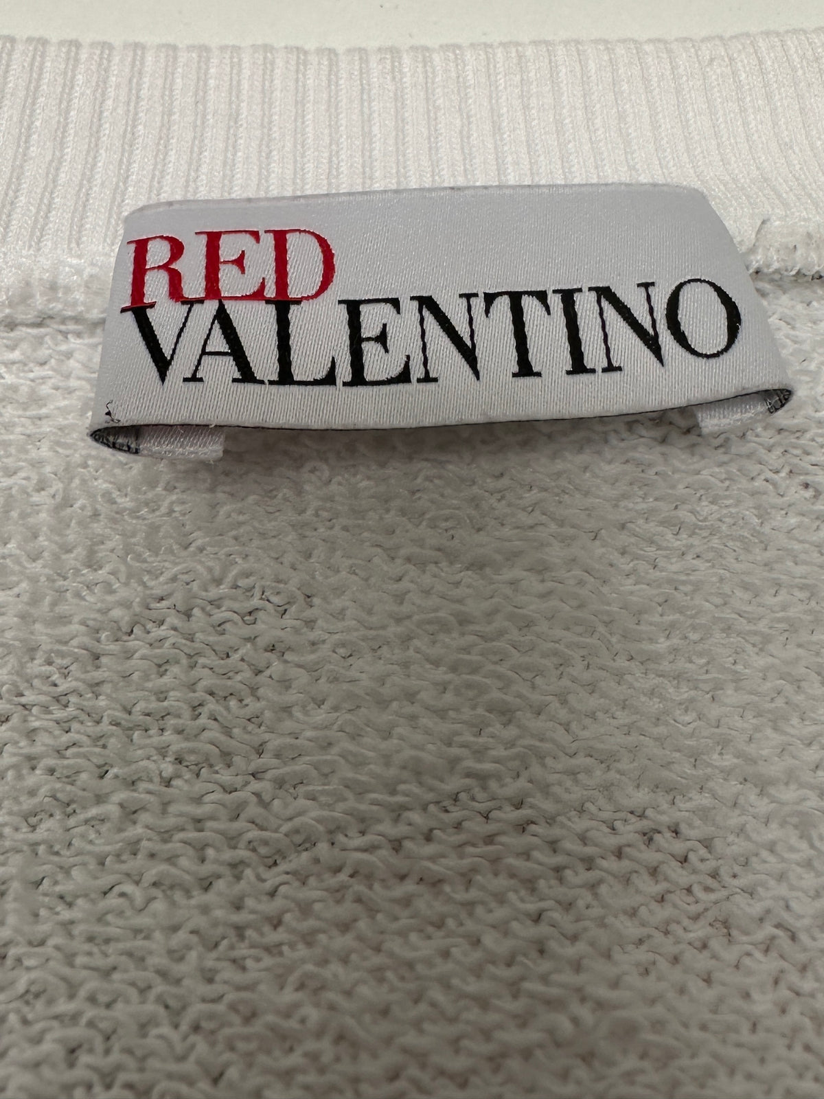 Red Valentino sweater dress with floral details - size 36