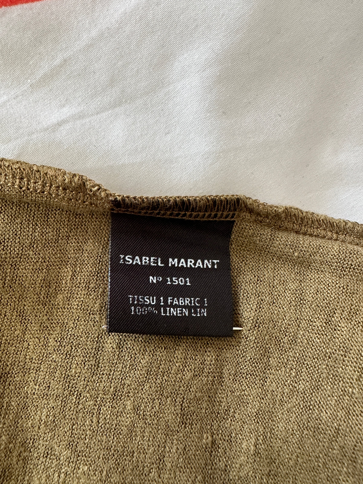 Isabel Marant tee shirt khaki - taille 38