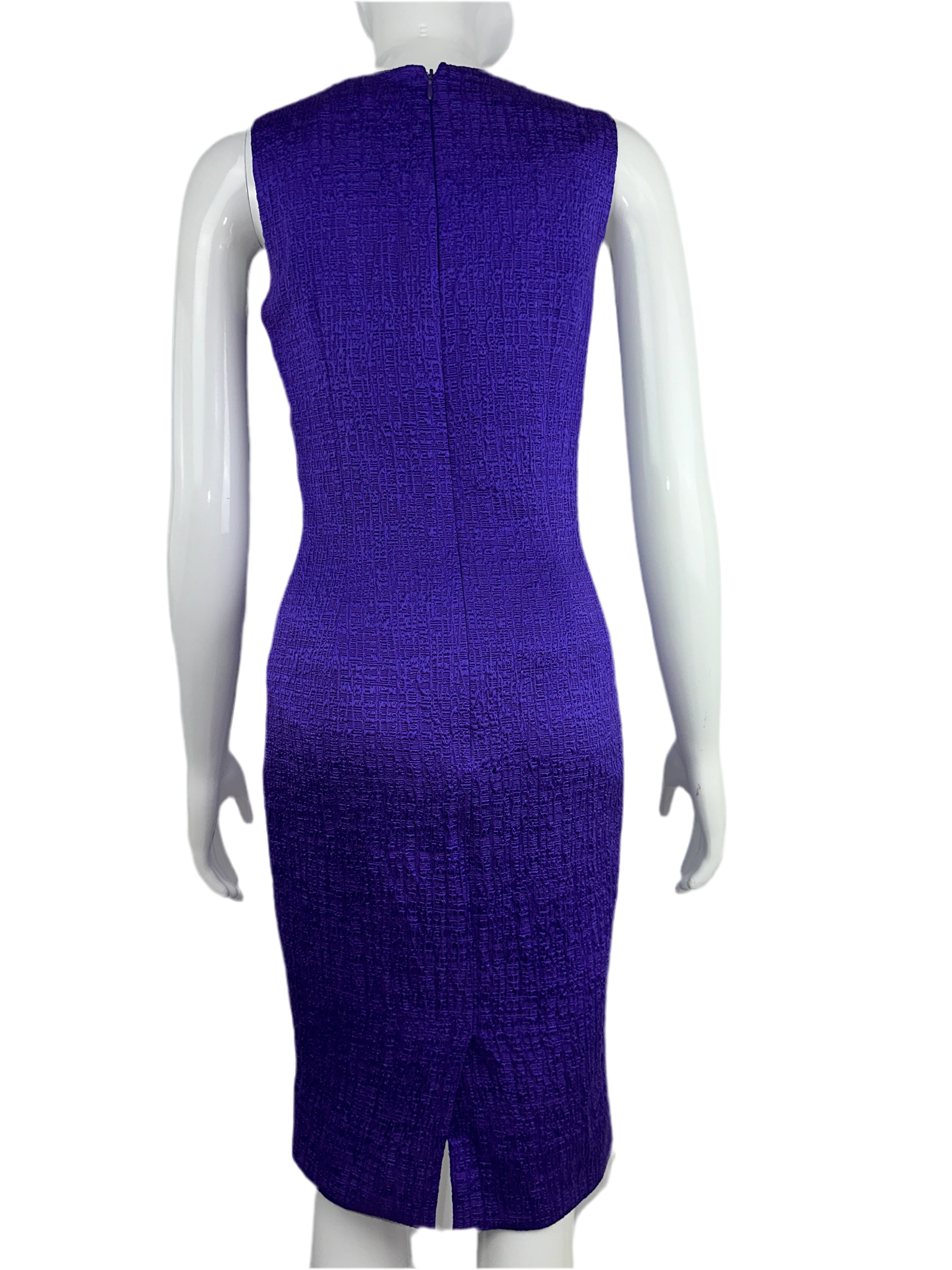 Oscar de la Renta purple long dress - size 34