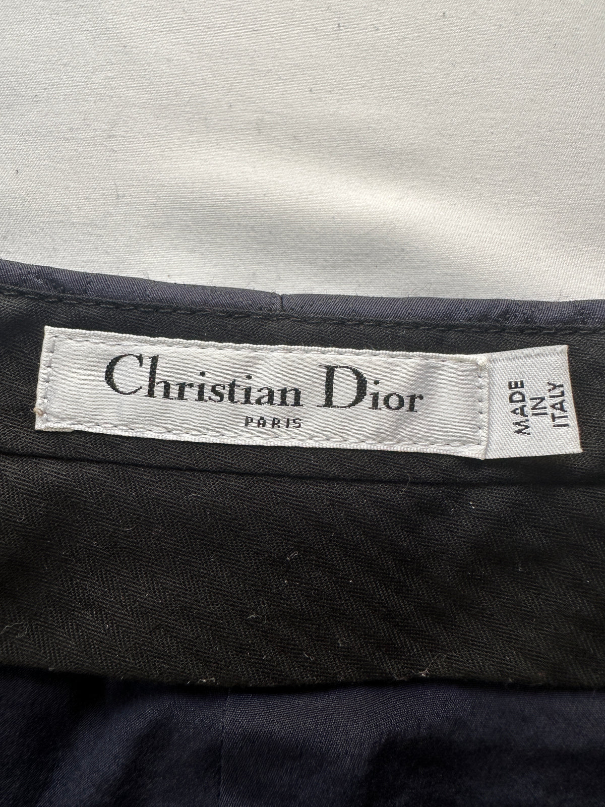 Dior quilted midnight blue shorts - size 36