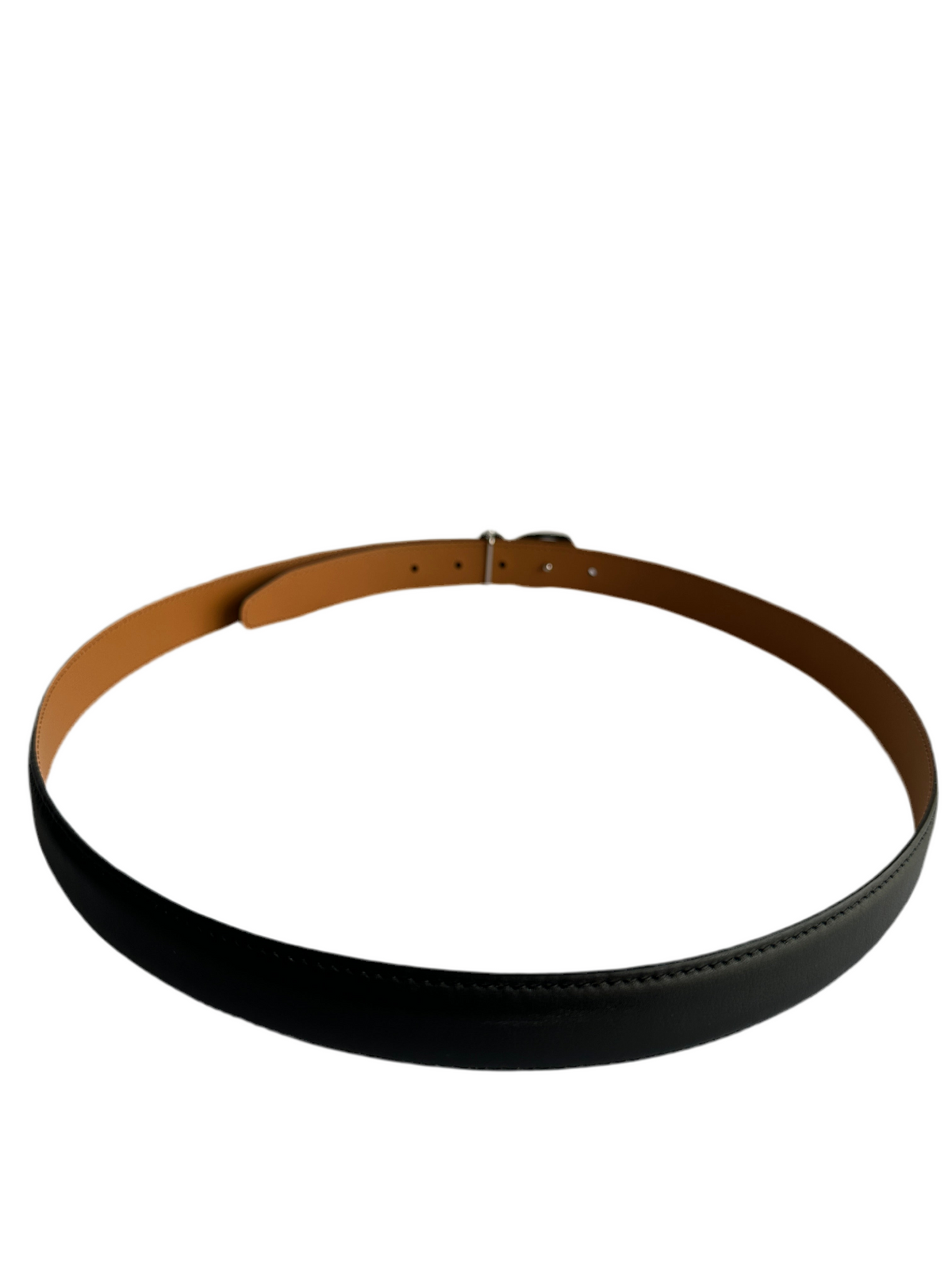 Zilli black leather belt