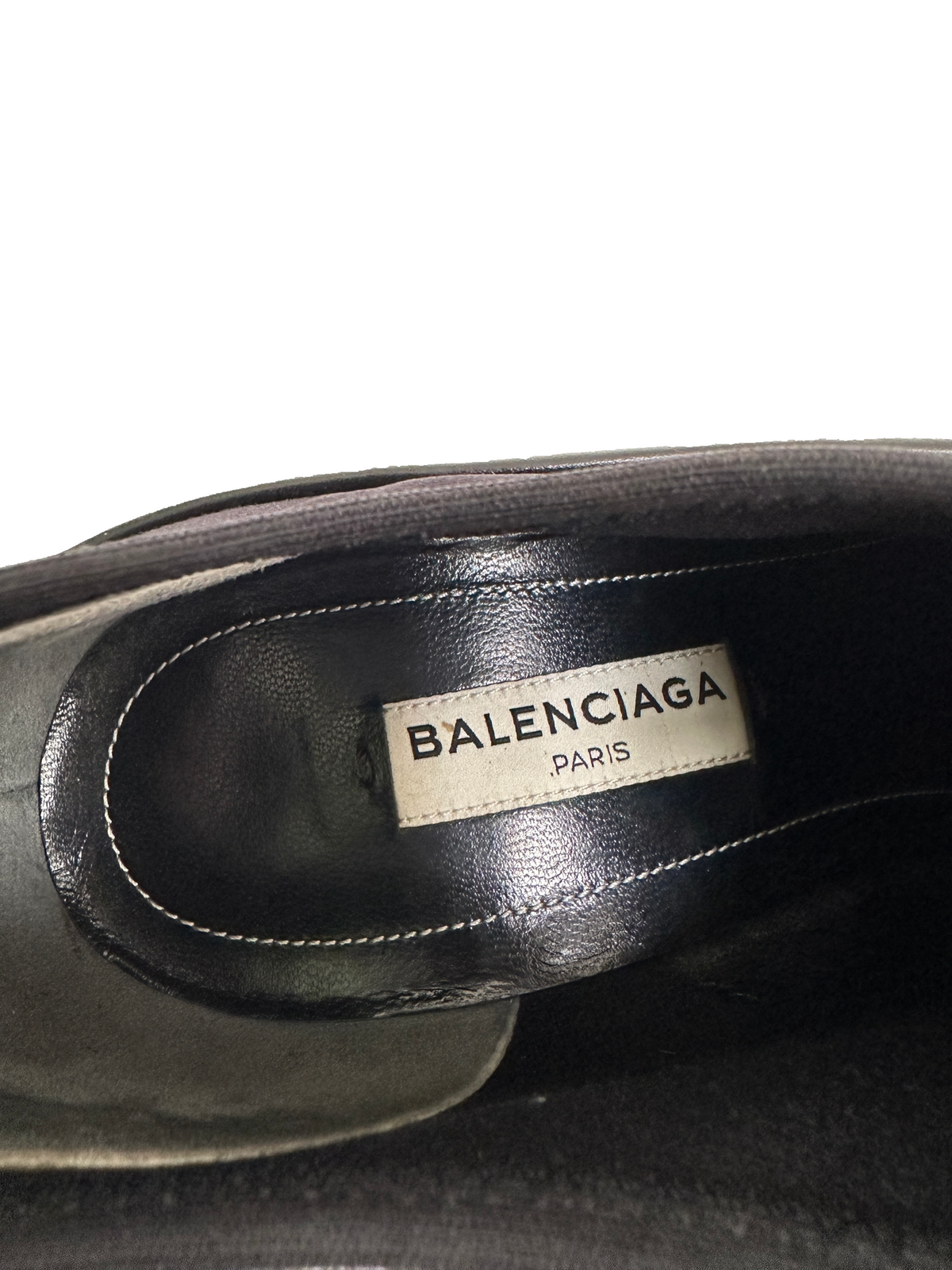 Balenciaga wedge booties - size 38