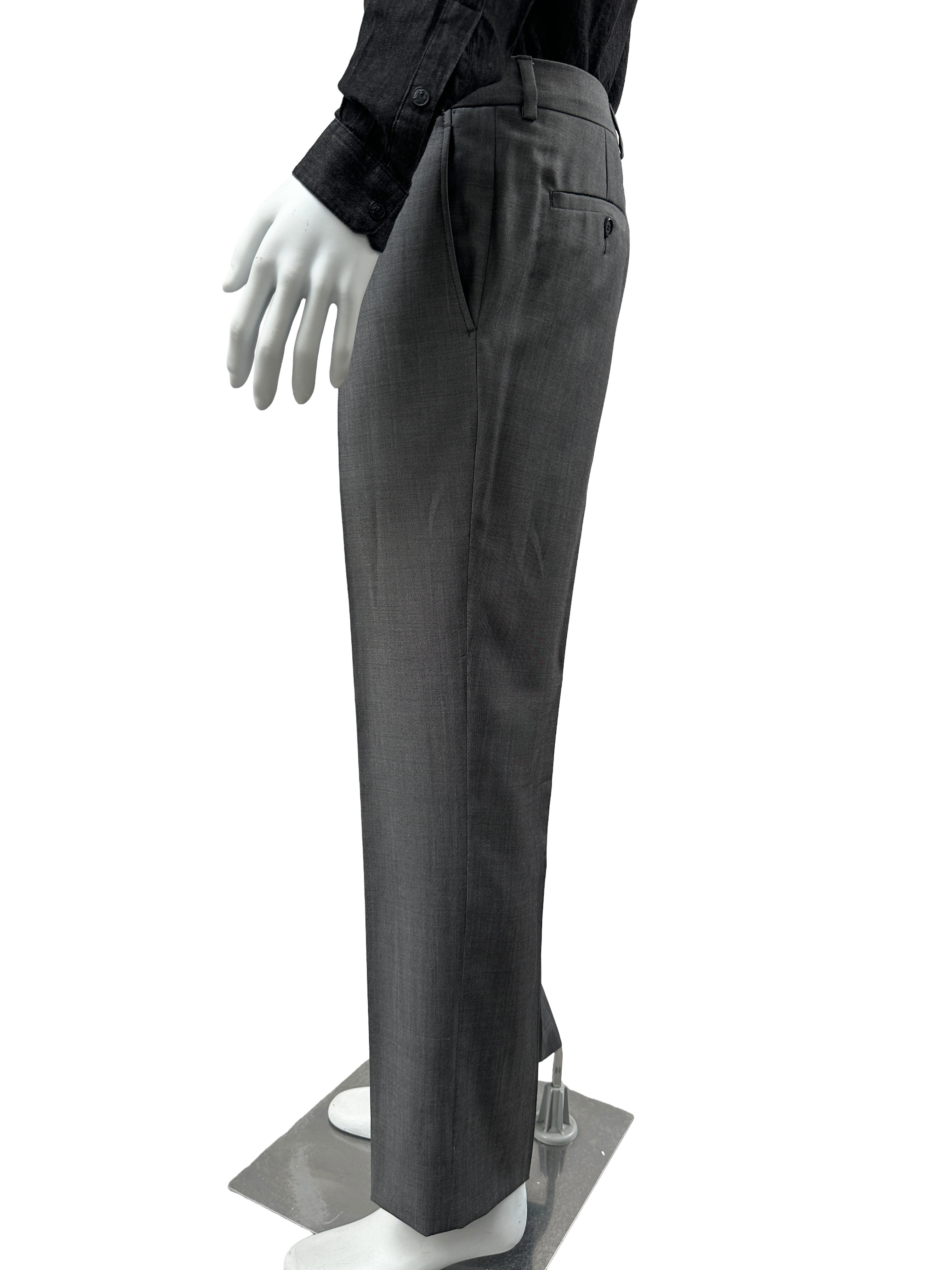 Givenchy grey wool tailored trousers - size 43