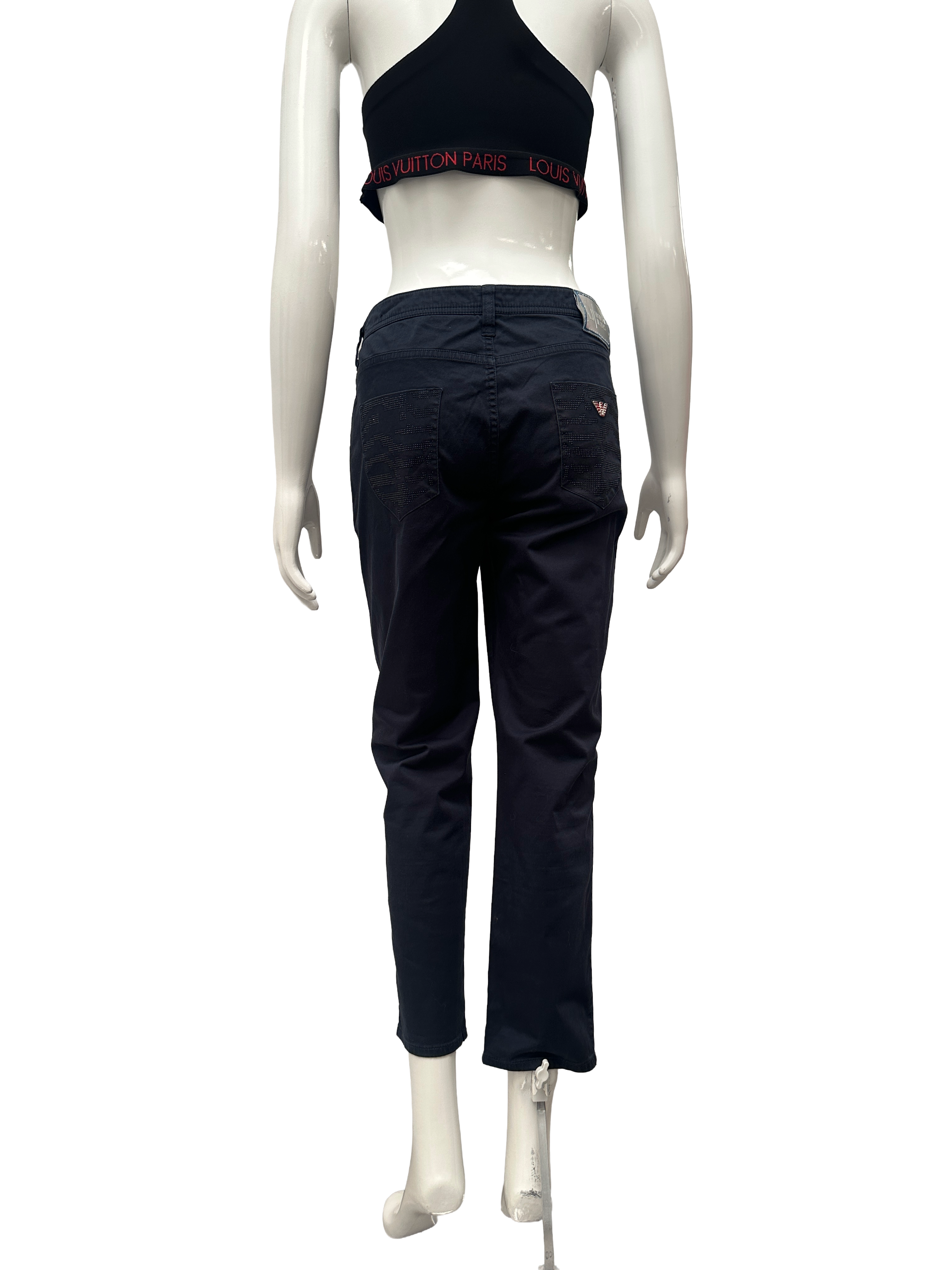 Armani Jeans blue pants with strass on the pocket - size 30