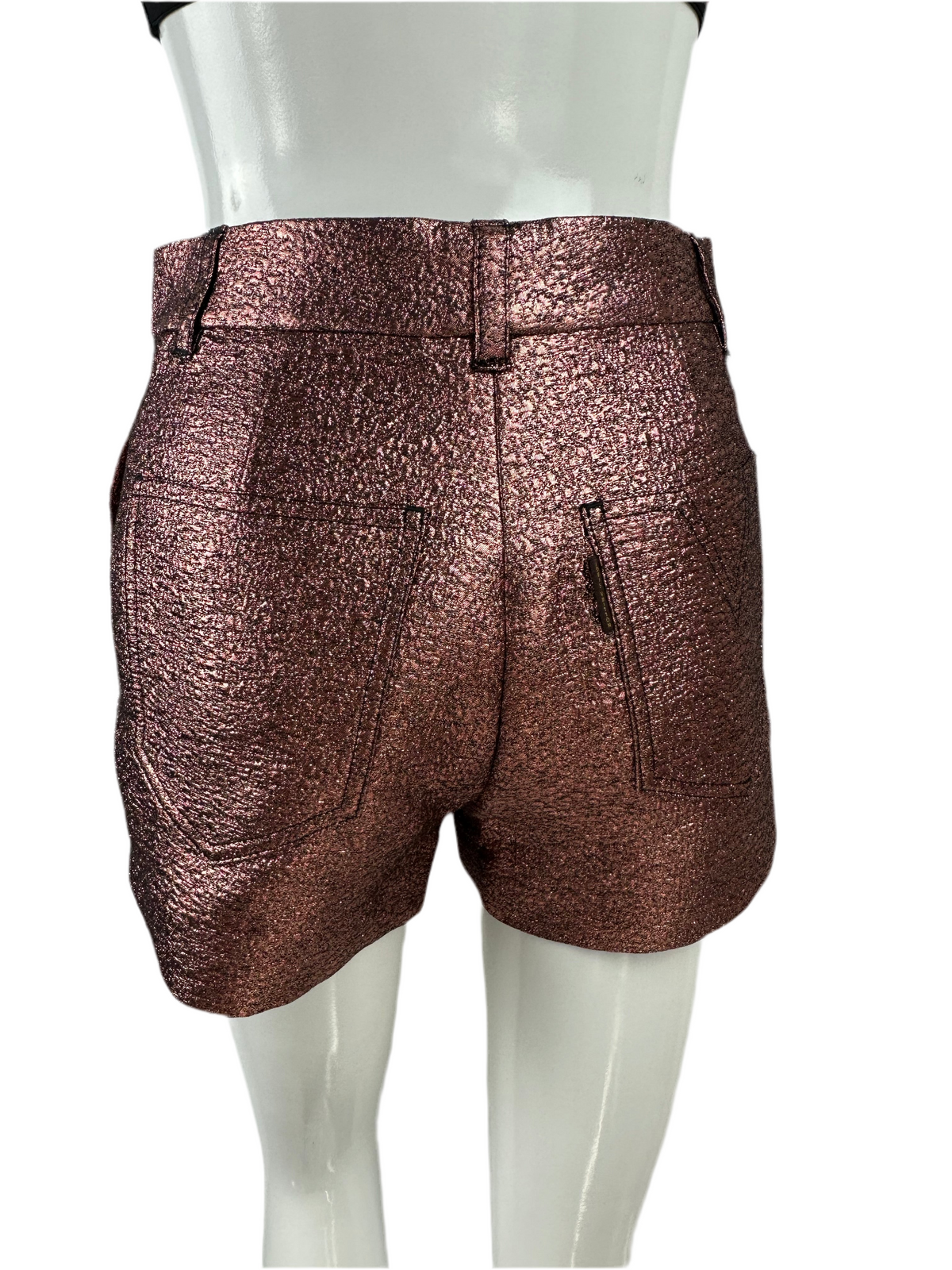 Louis Vuitton Mini short Metallic  - size 34FR