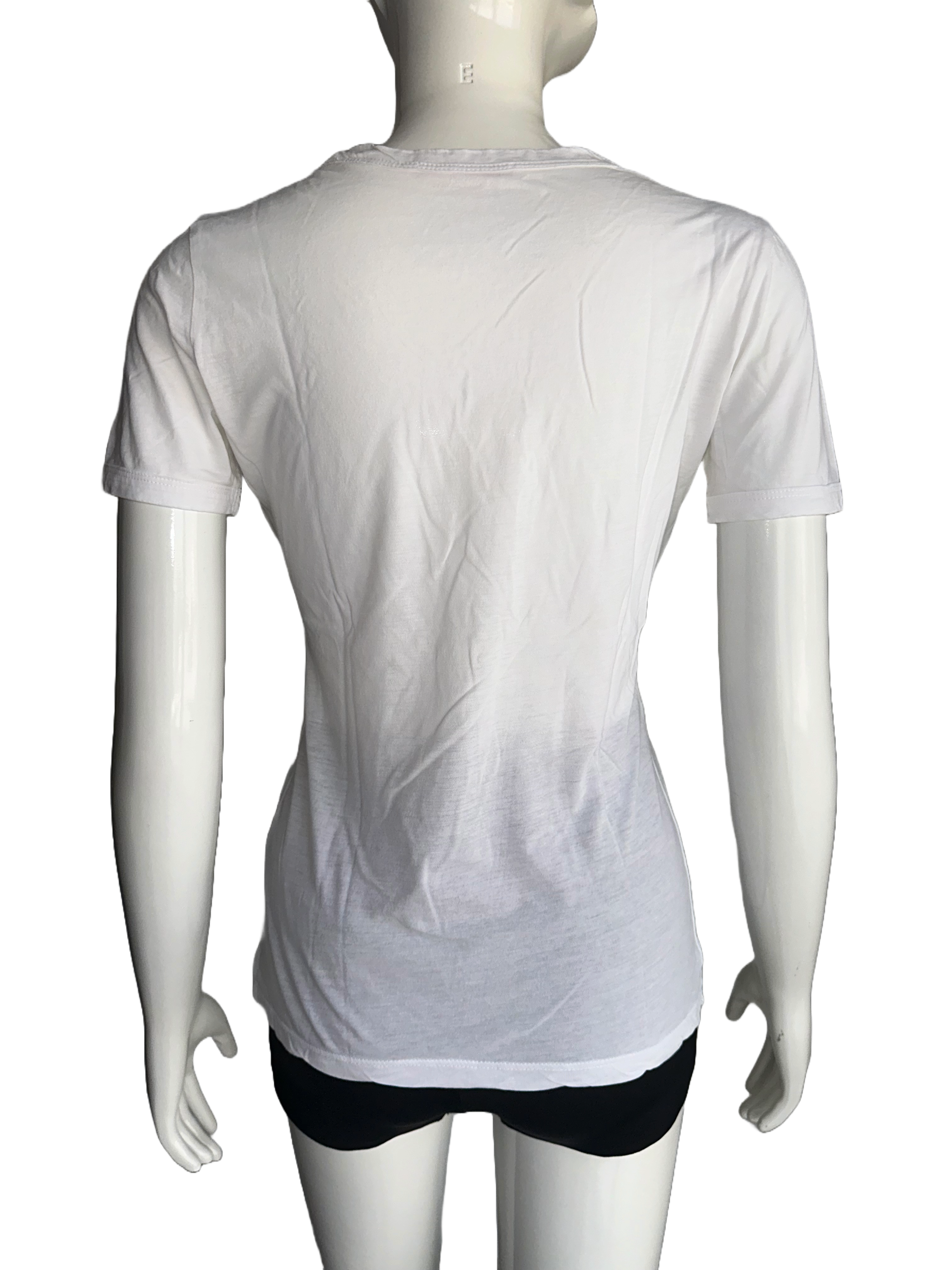 Boss orange white tee shirt with writing - size 36