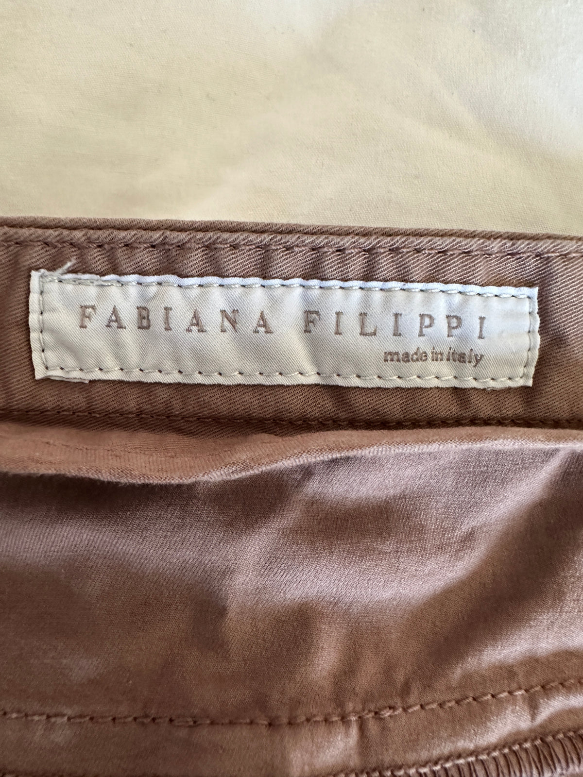 Fabiana Filippi mauve carrot pants - size 32