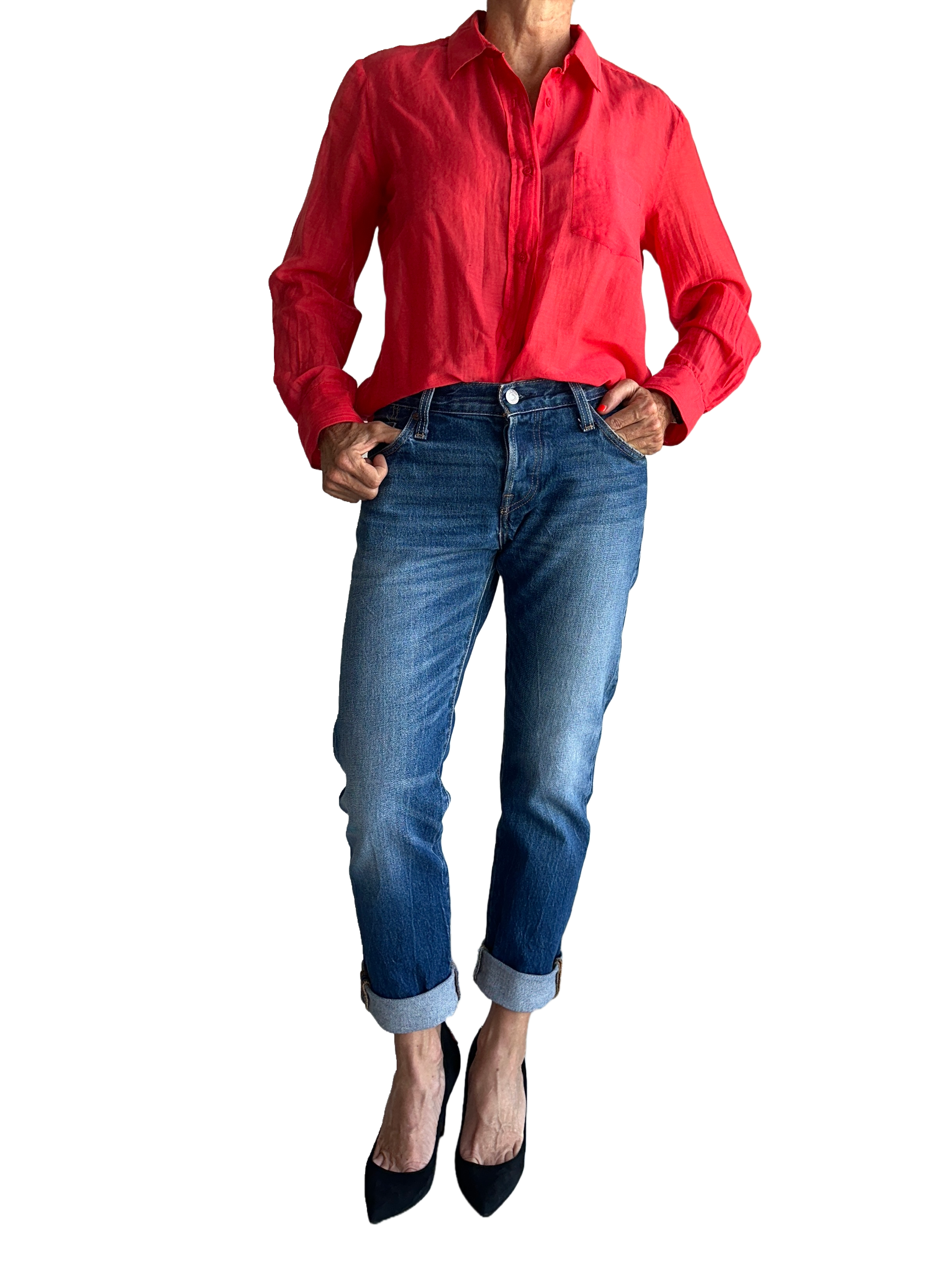 Levi's blue 501 CT pants - size W23 L32