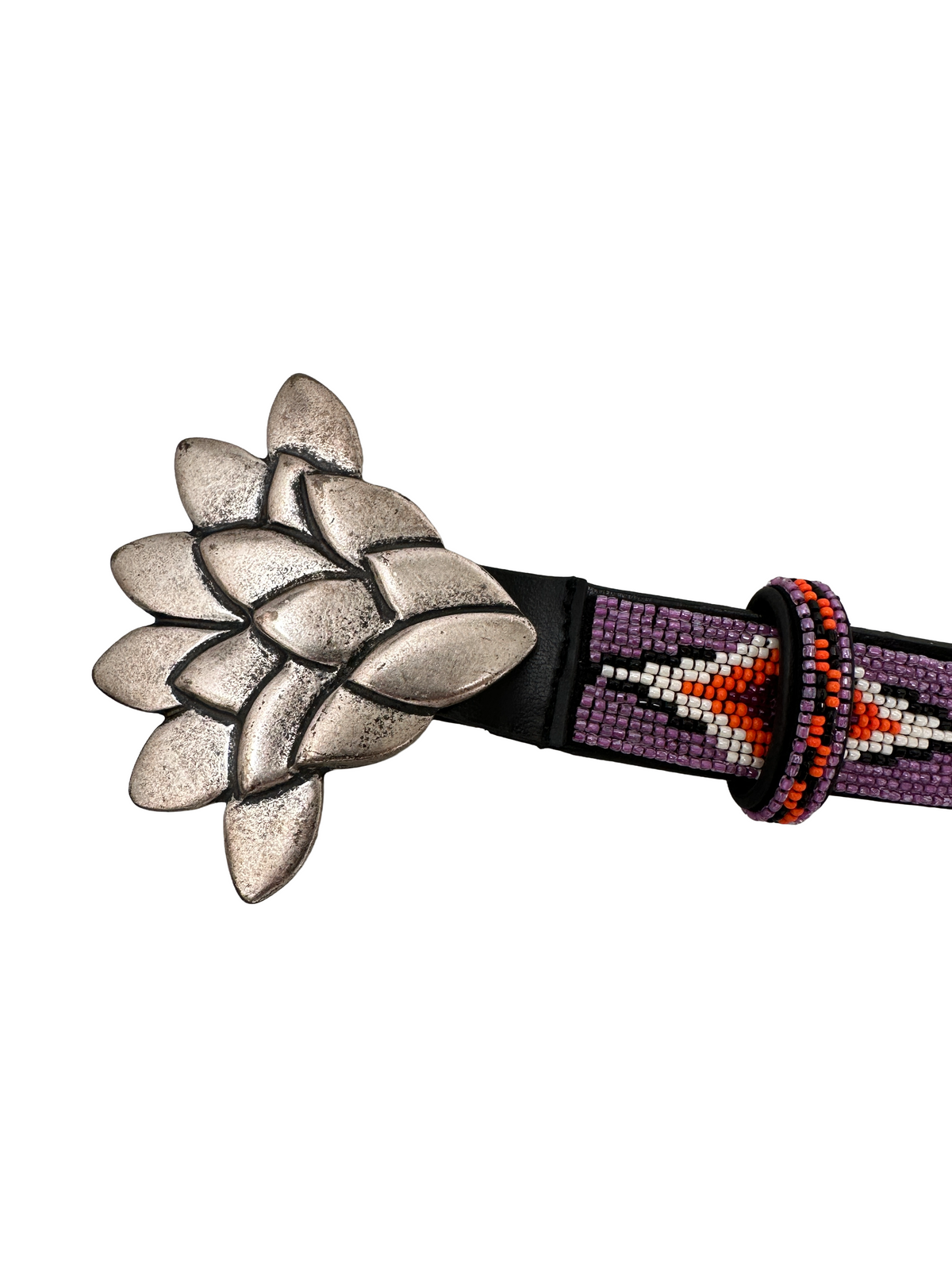 Isabel Marant Leather sequin embellishment belt