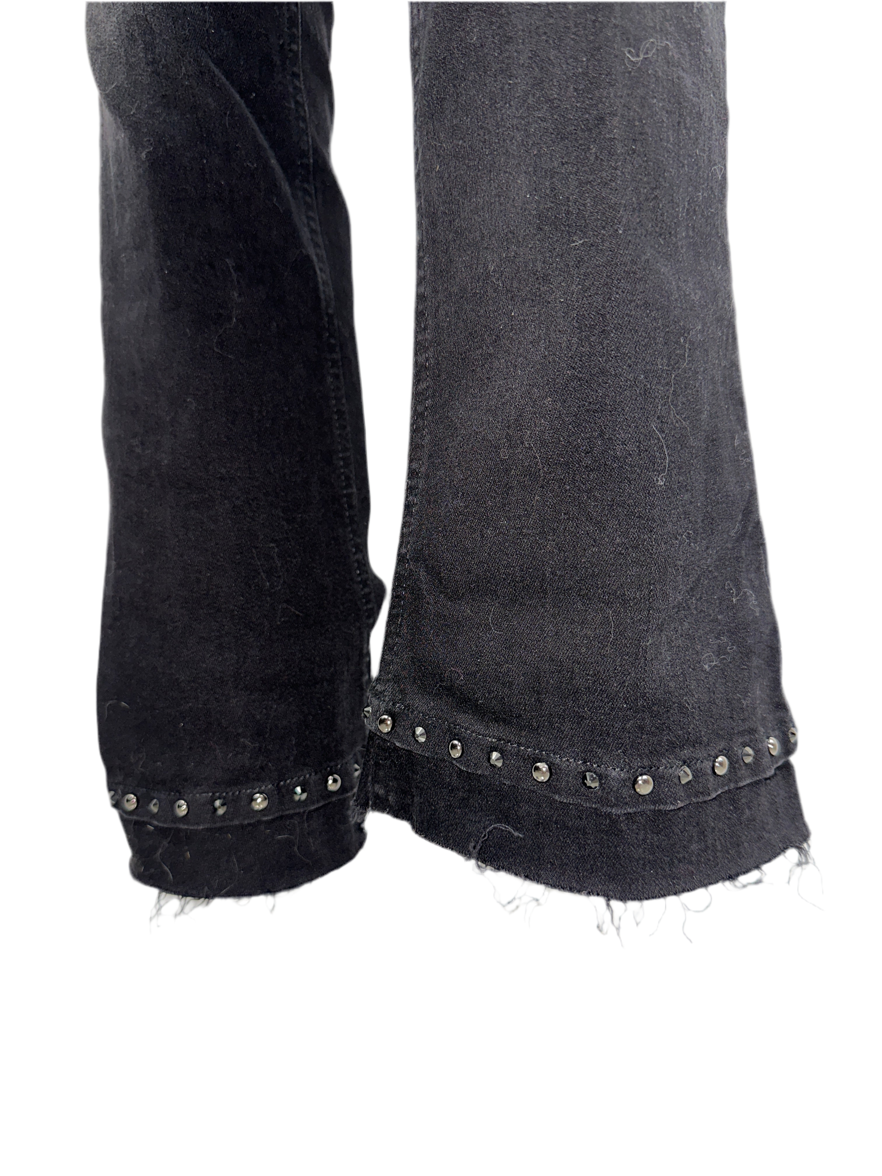 Liu.Jo black pants with stud at bottom - size 34