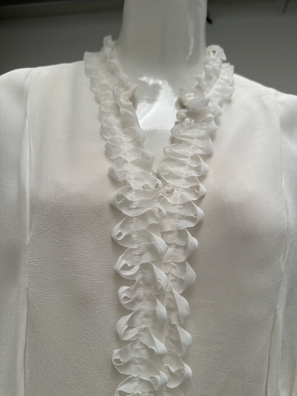 H&M Edition white shirt with ornament - size 36