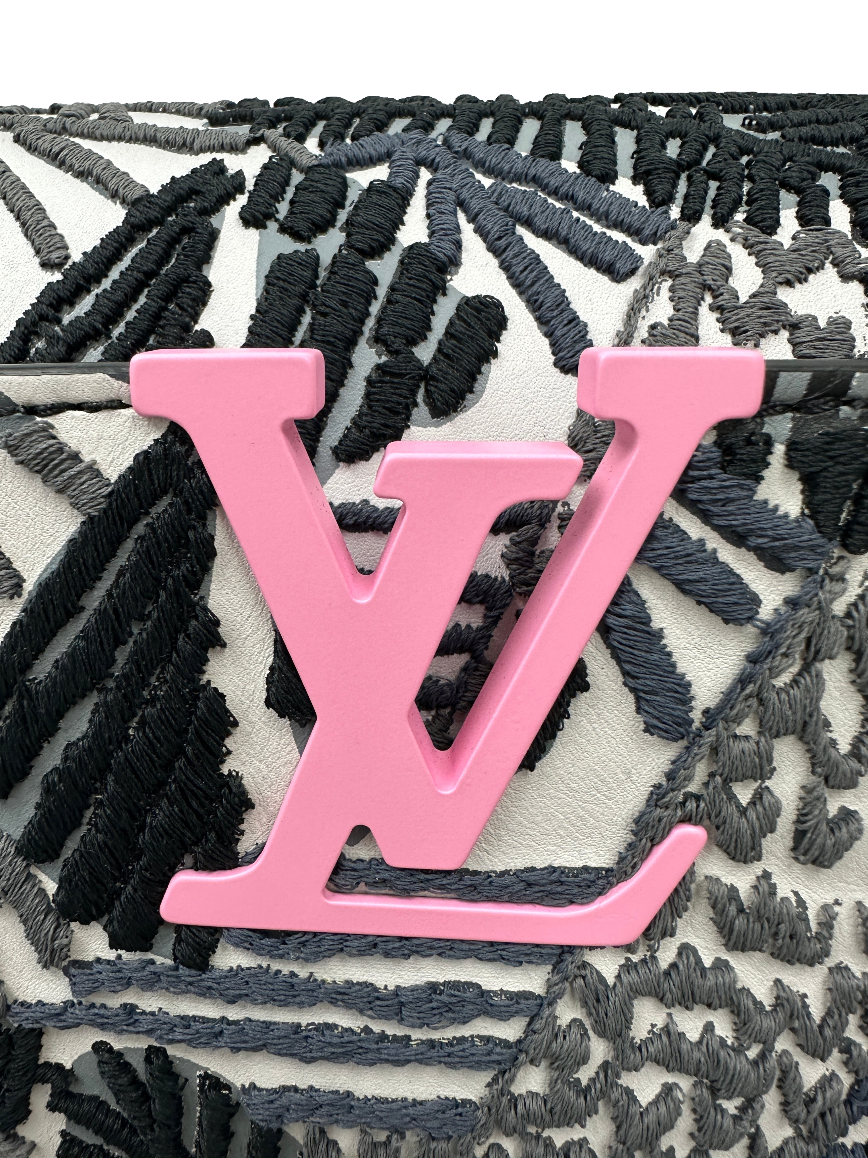 Louis Vuitton Limited Edition Arty Capucines M by Jonas Wood, N°222/300