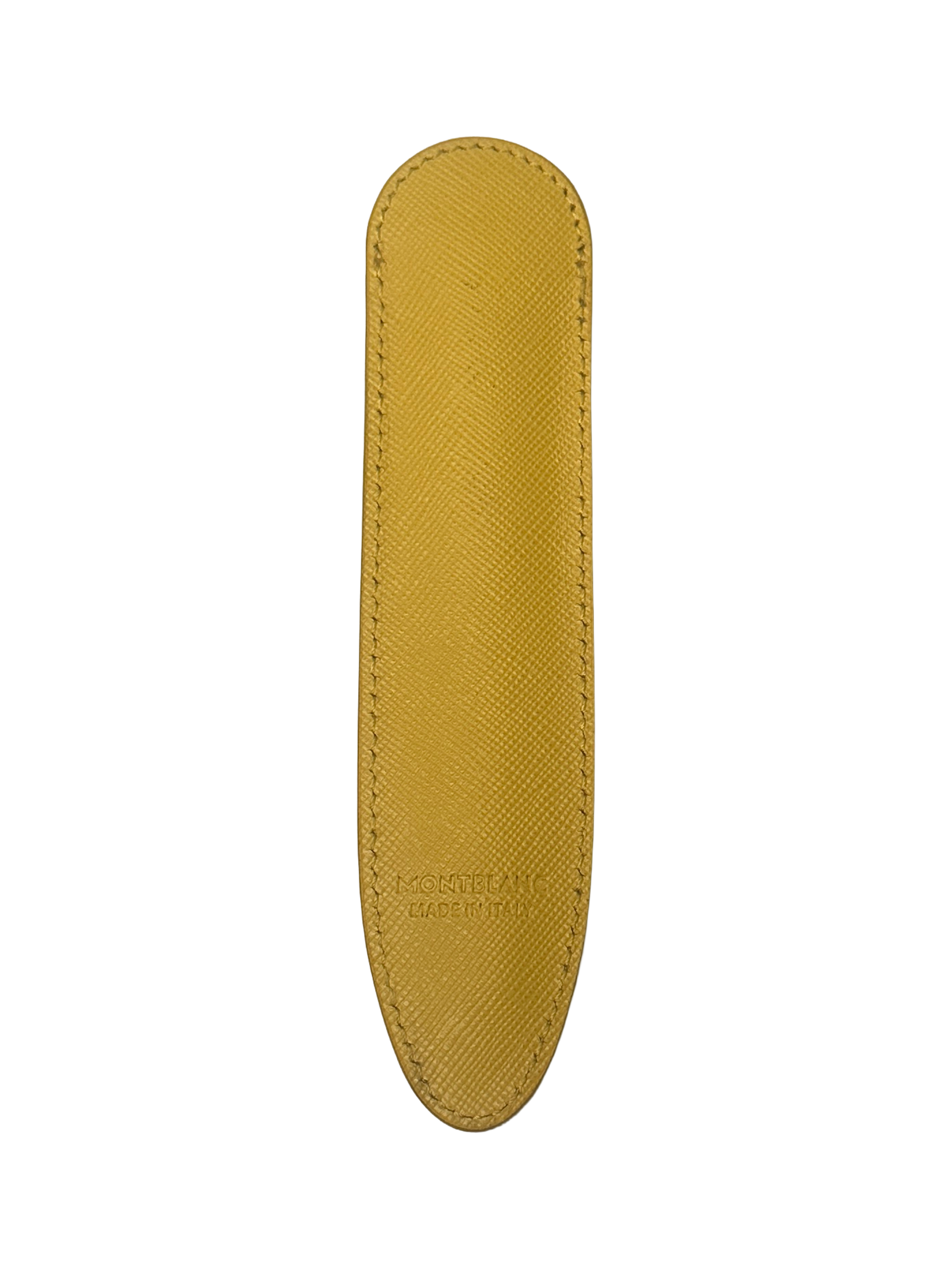 Mont Blanc sartorial yellow pen sleeve