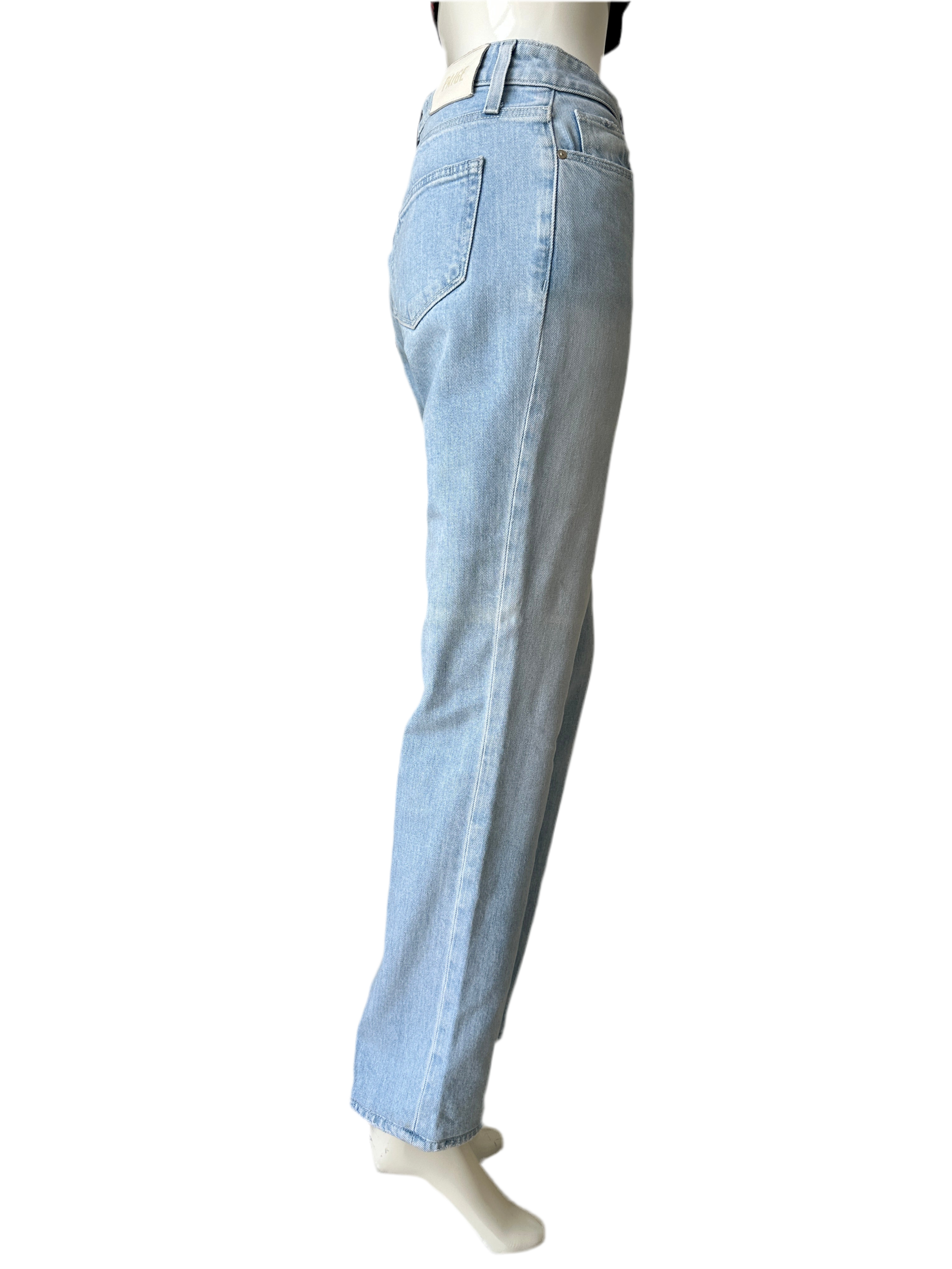 Paige Blue jean mid rise straight leg "Vintage" - size 26