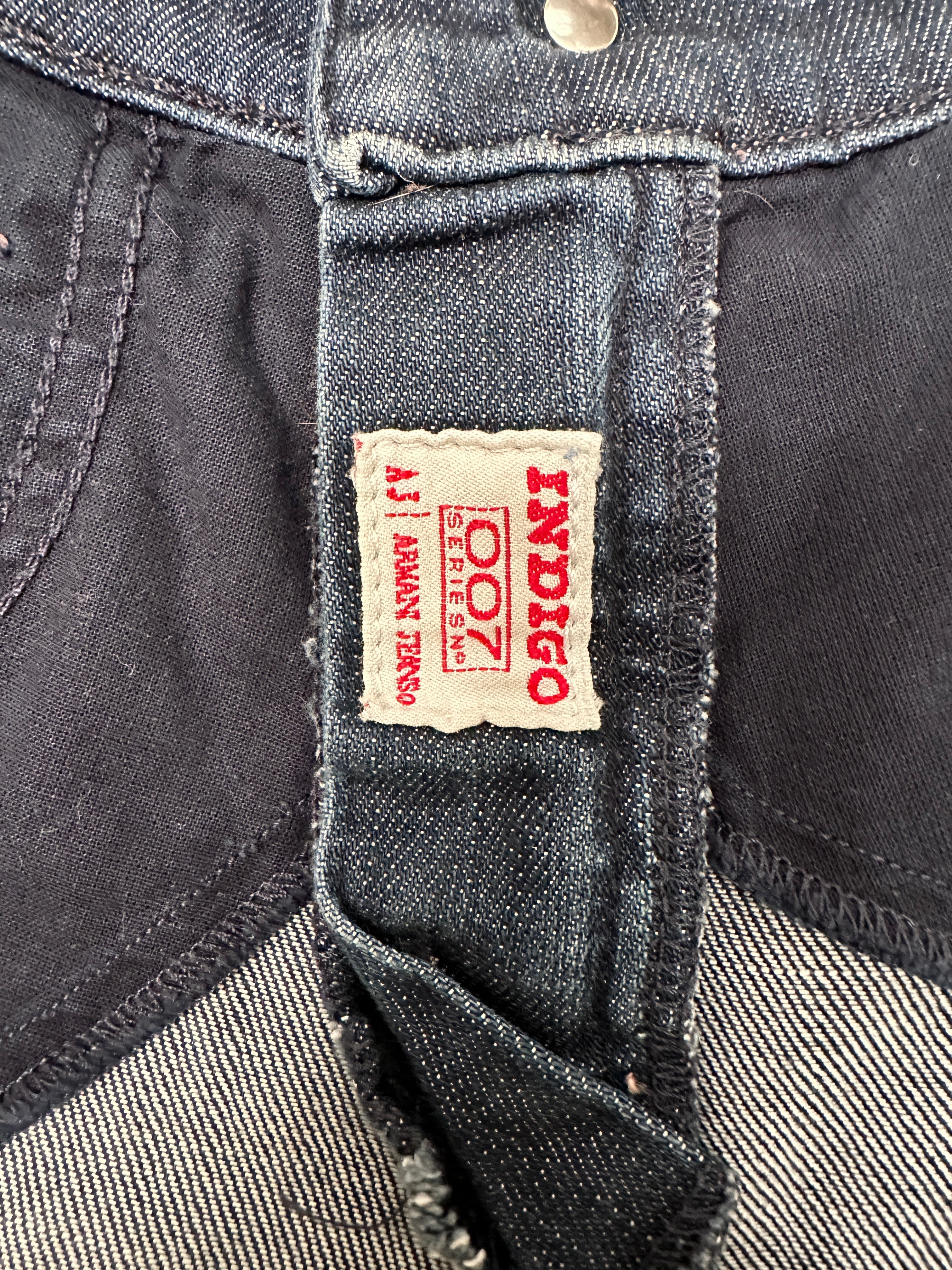 Armani Jeans pants with silver logo - size 30