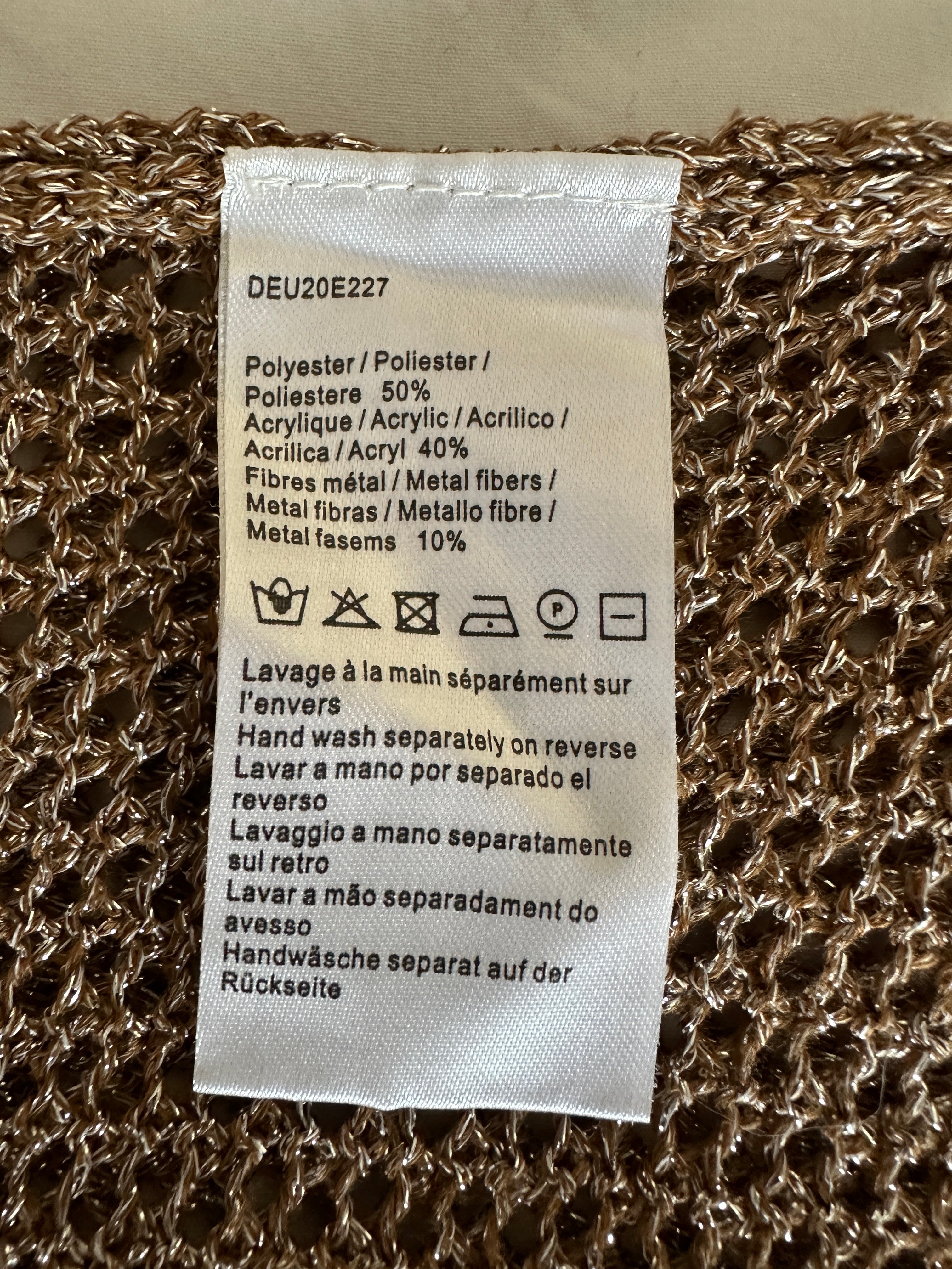 Gerard Darel large knit sweater - size 36