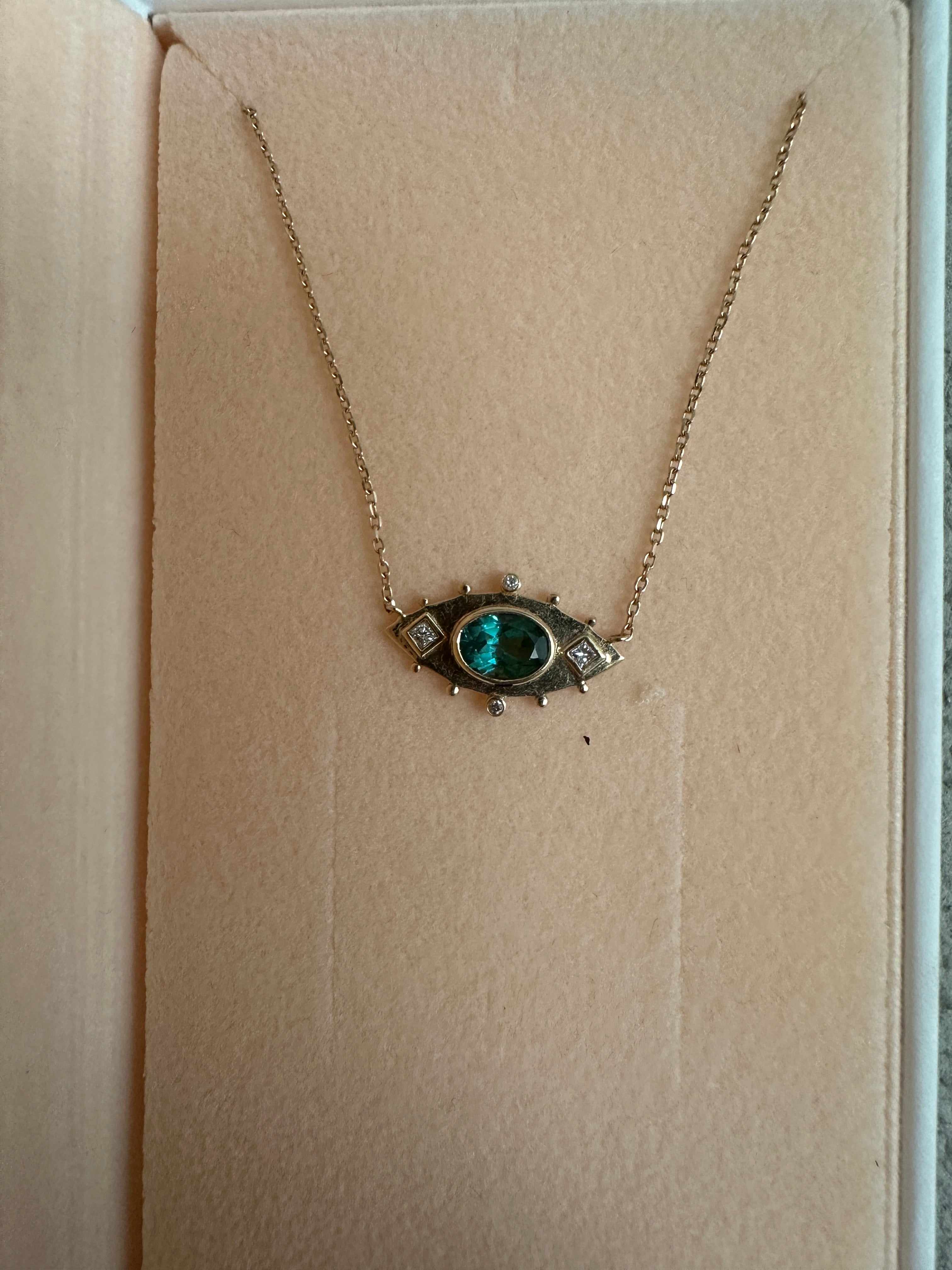 Celine Daoust eye protection necklace