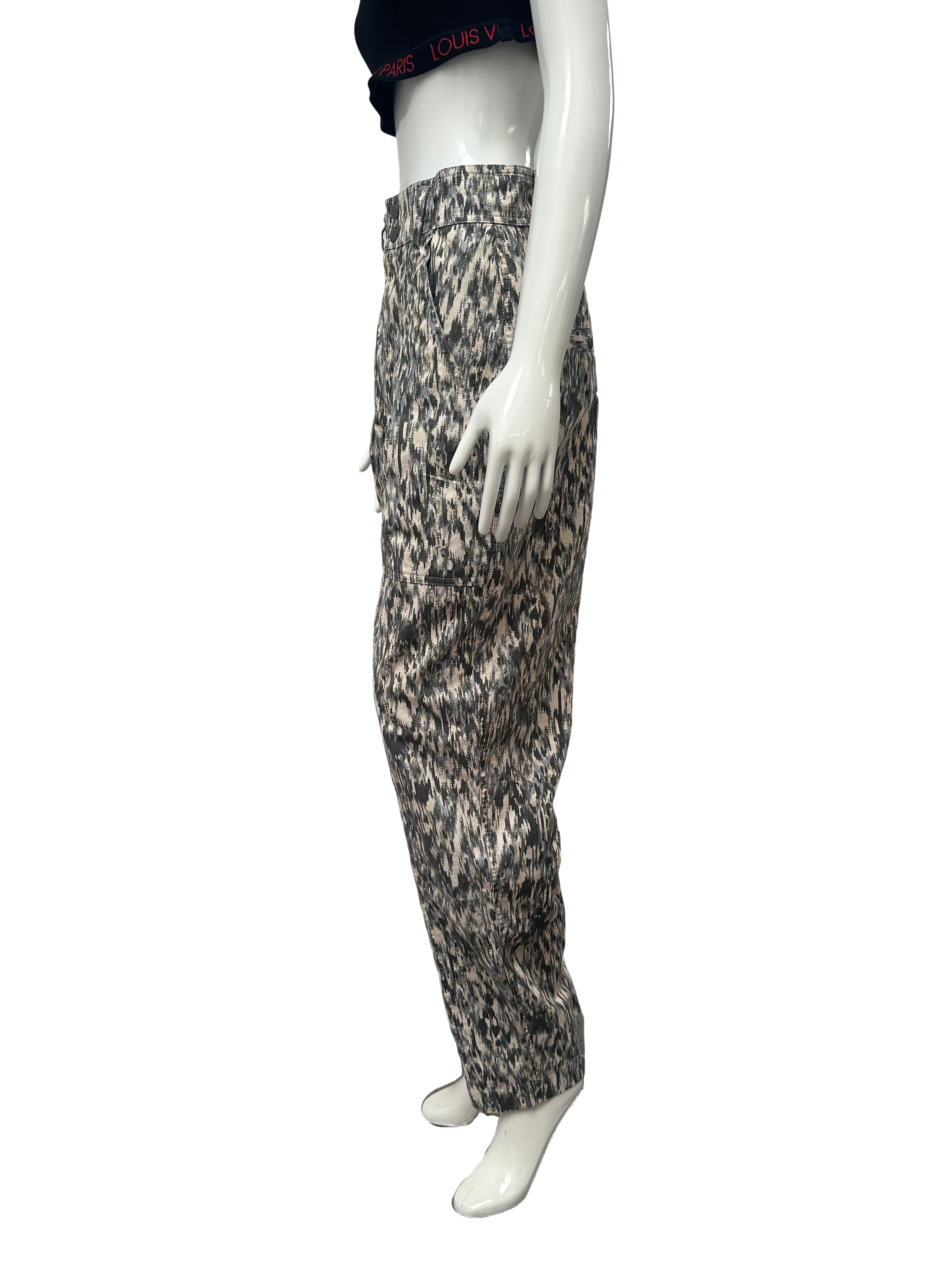Isabel Marant Kiana printed cotton pants - size 36