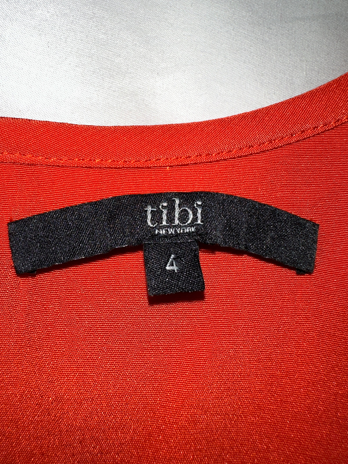 Tibi tank top orange - size 36