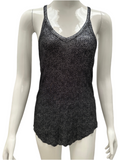 Zadig & Voltaire black shinny tank top - size 38