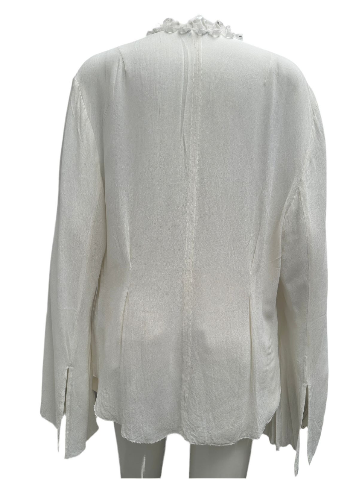 H&M Edition white shirt with ornament - size 36
