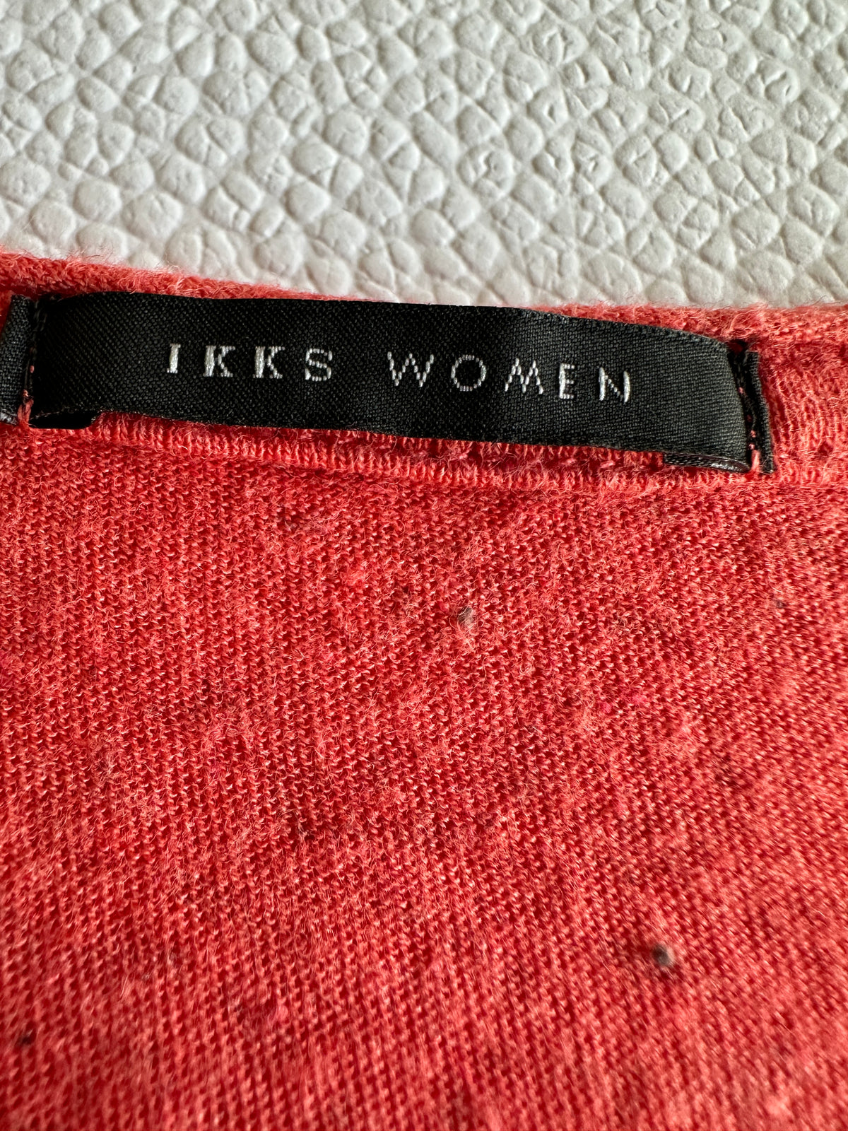 IKKS red tee shirt happiness - size 36