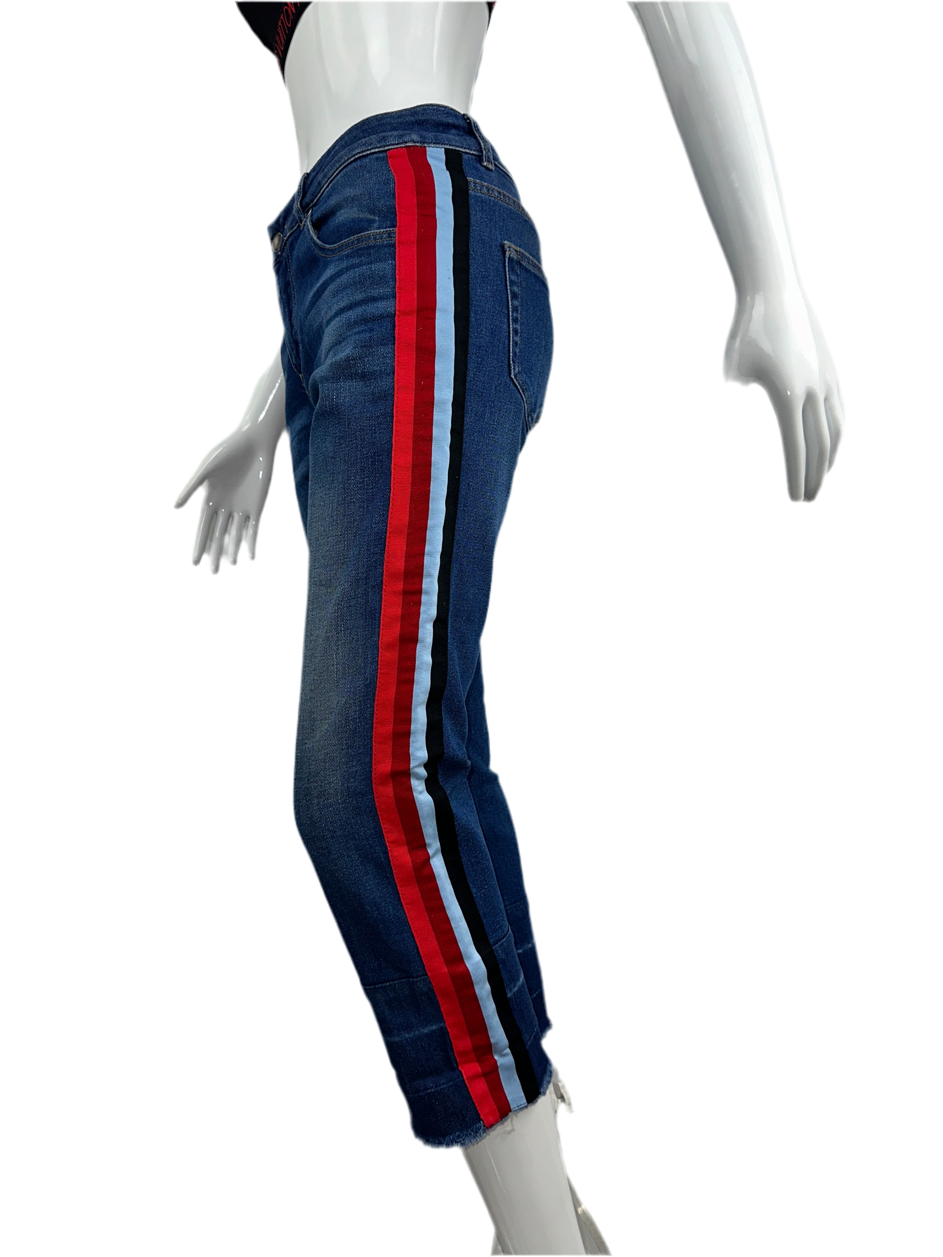 Essentiel Antwerp jeans with side stripes - size W27 / L32