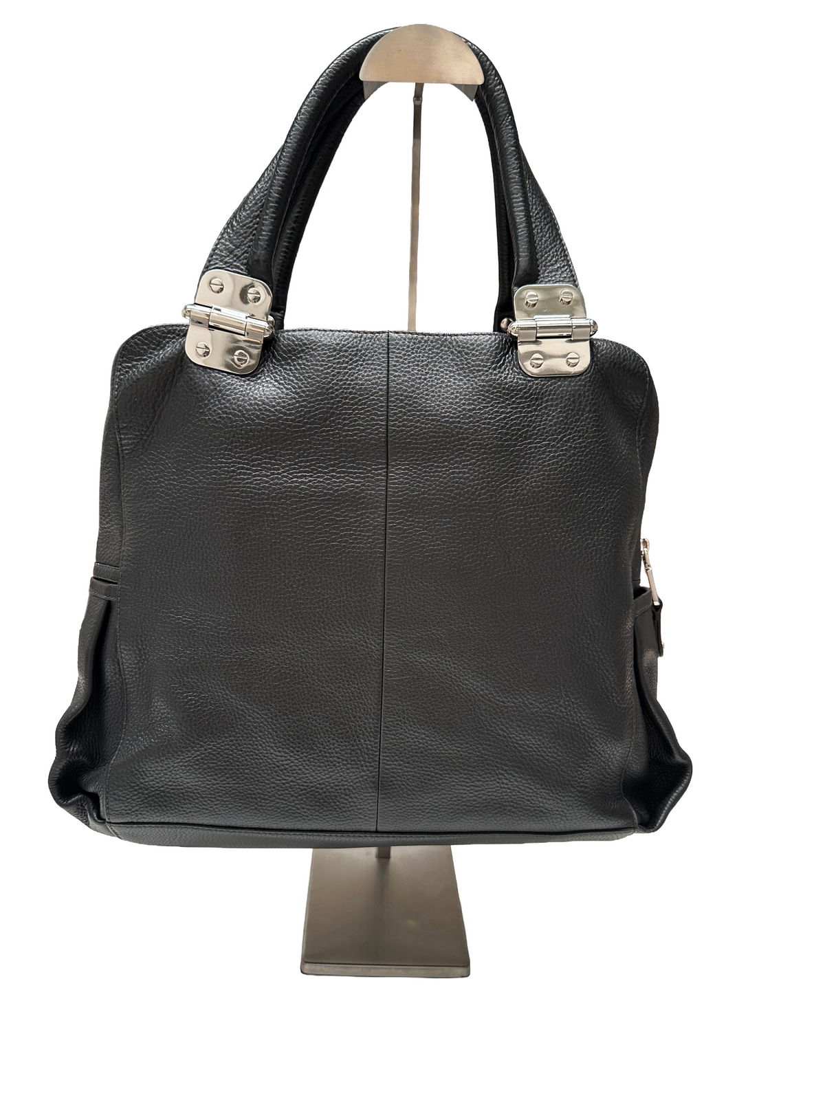 Le Tanneur multi-pocket black bag