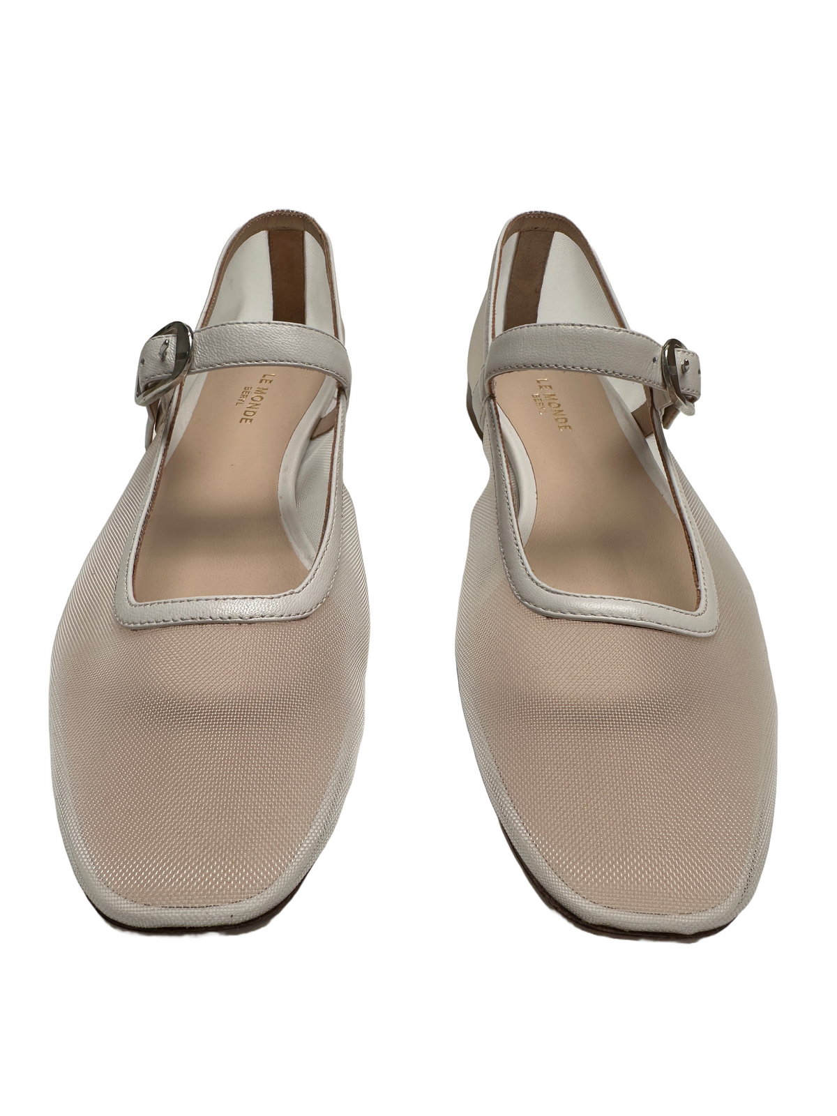Le Monde Béryl white Mary Jane - size 37