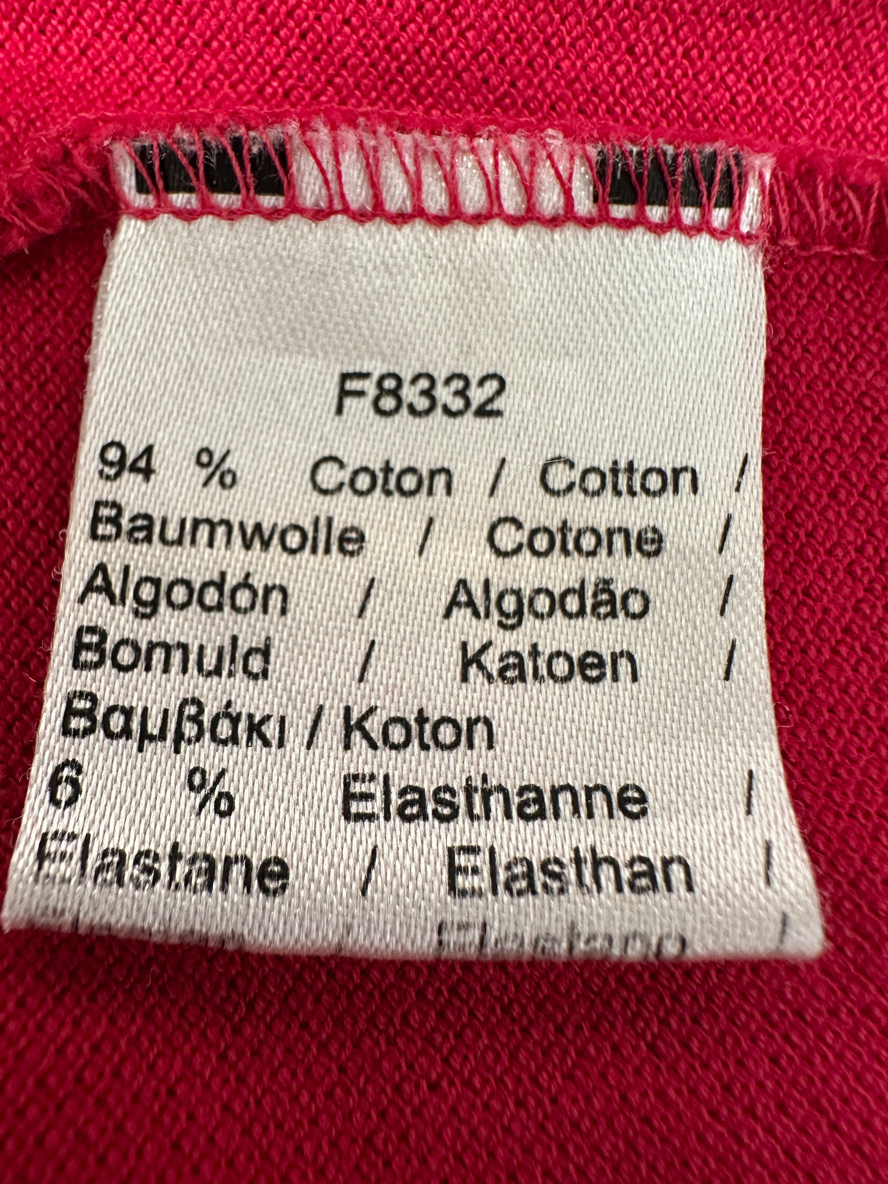 Lacoste red polo dress - size 36