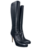 Jimmy Choo Glynn grainy calf leather boots  - size 36