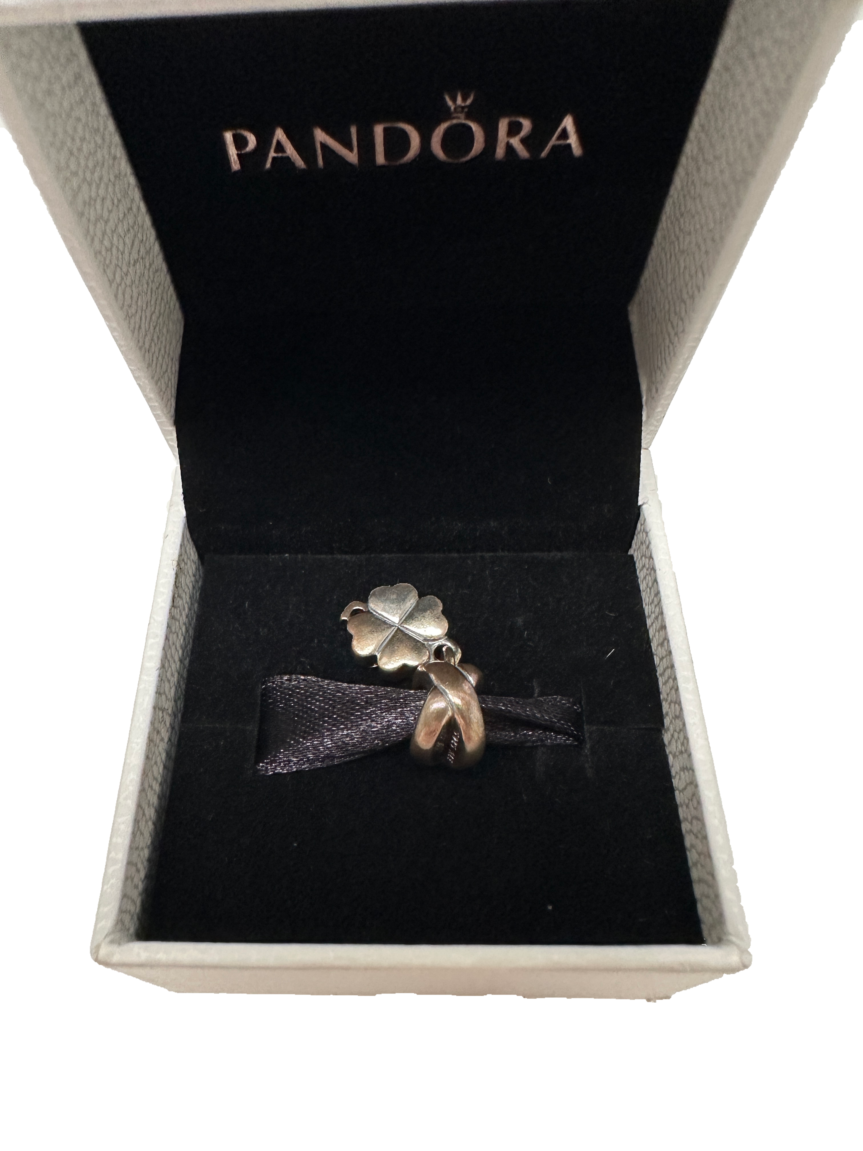 Pandora fourleaf clover charms