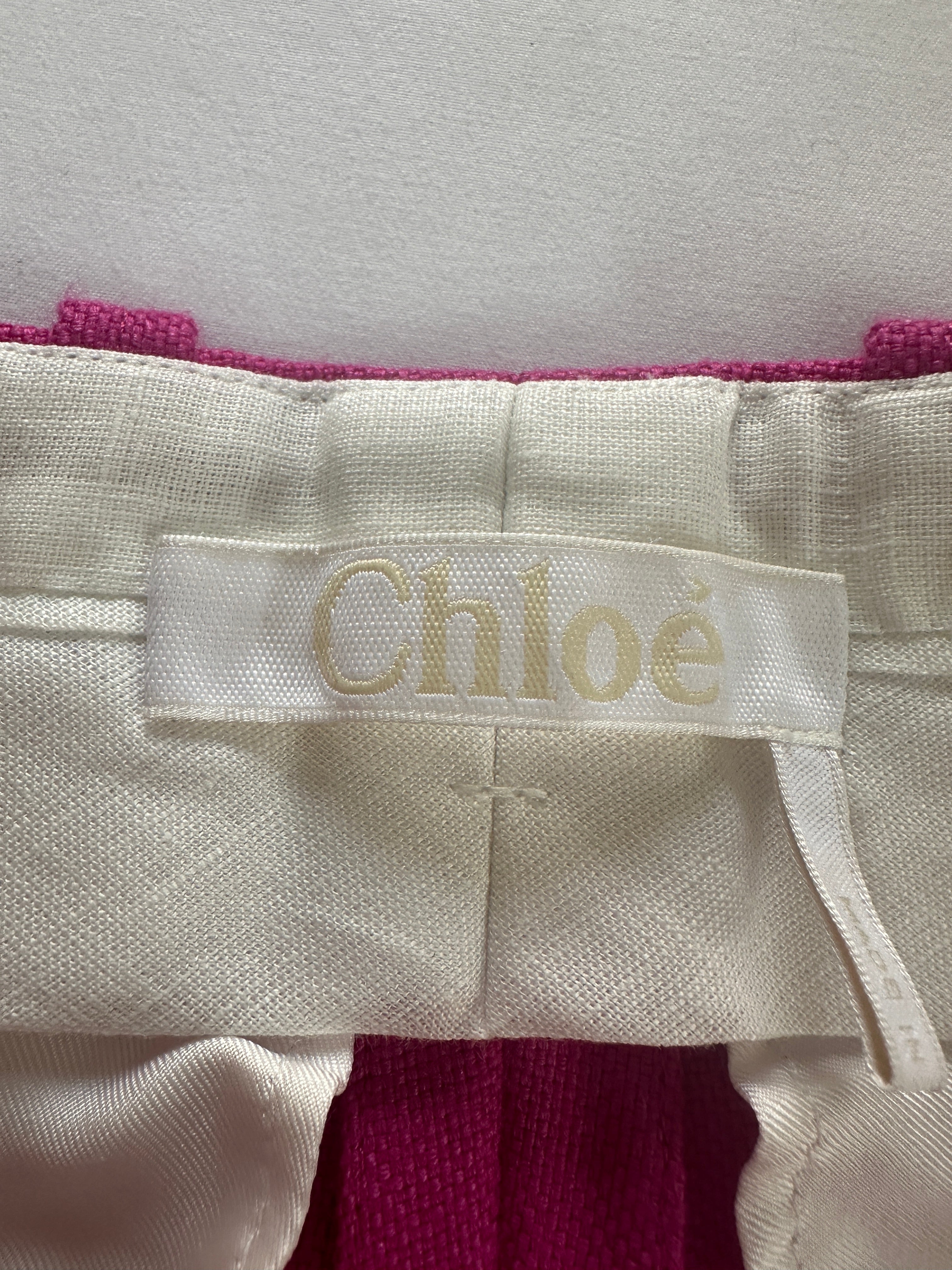 Chloé pink suit pants - size 34