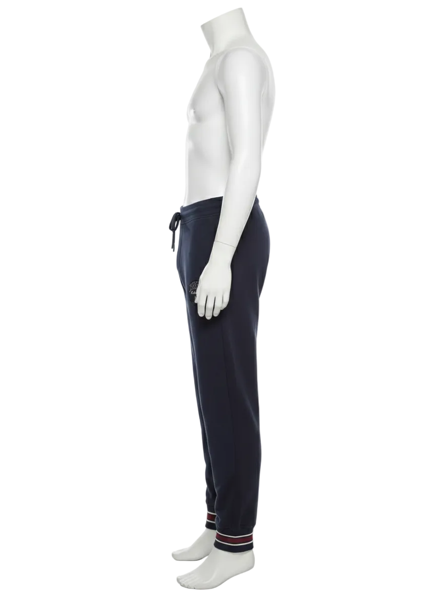 Armani Exchange black logo jogger pants - size XL
