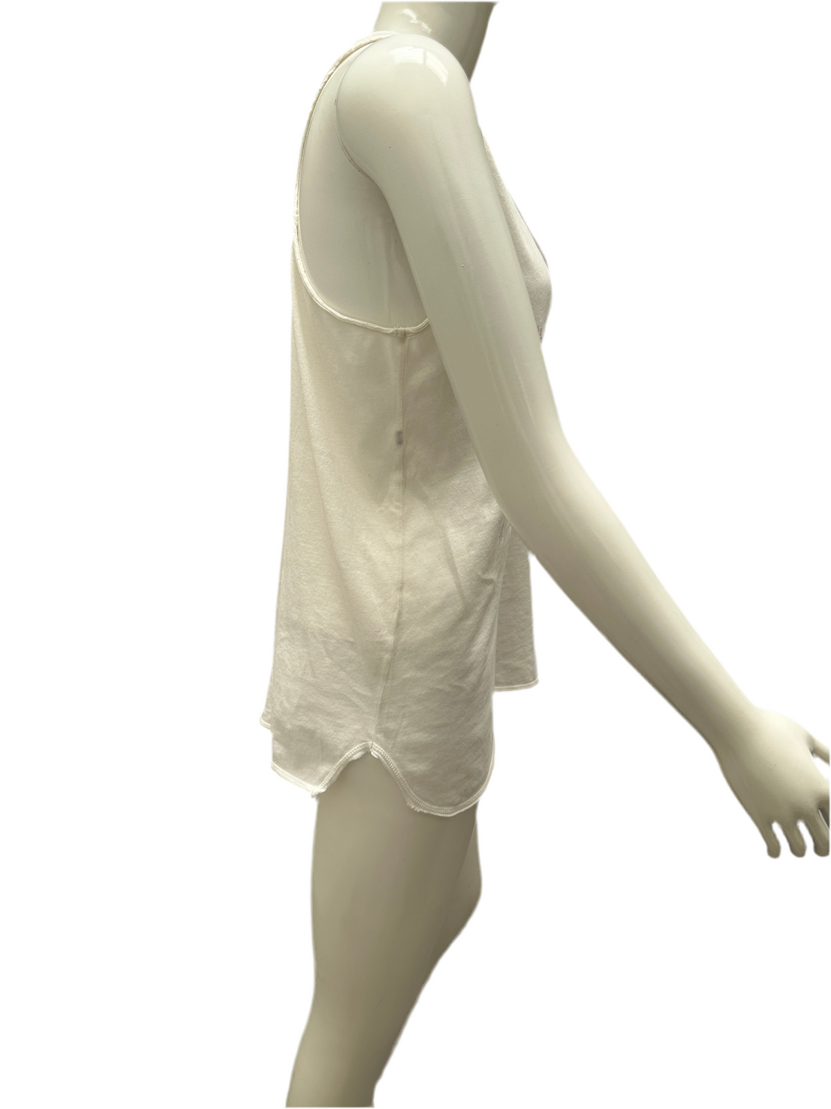 Zadig & Voltaire white " muse" tank top - size 38