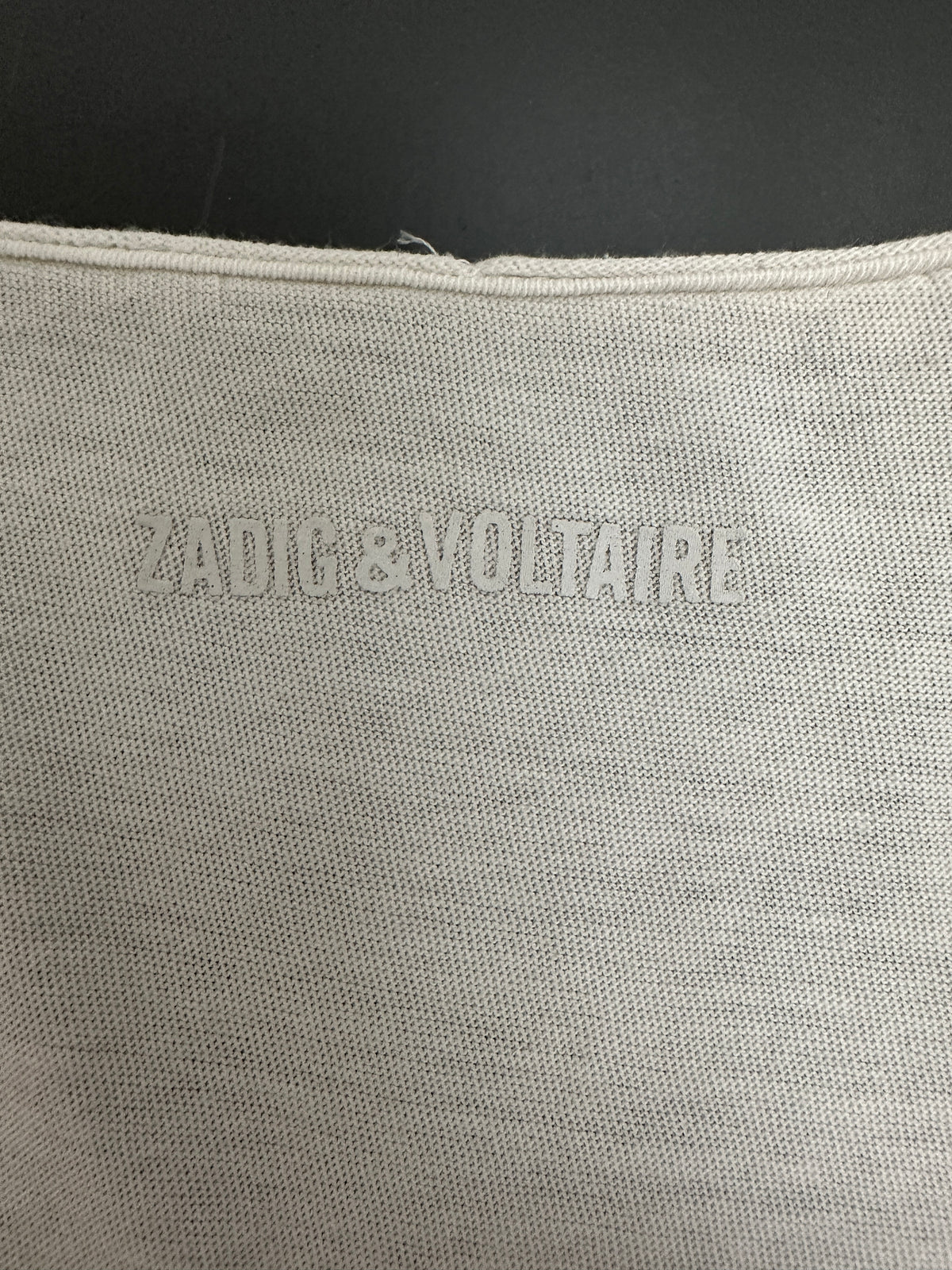 Zadig & Voltaire white "happy" tank top - size 36