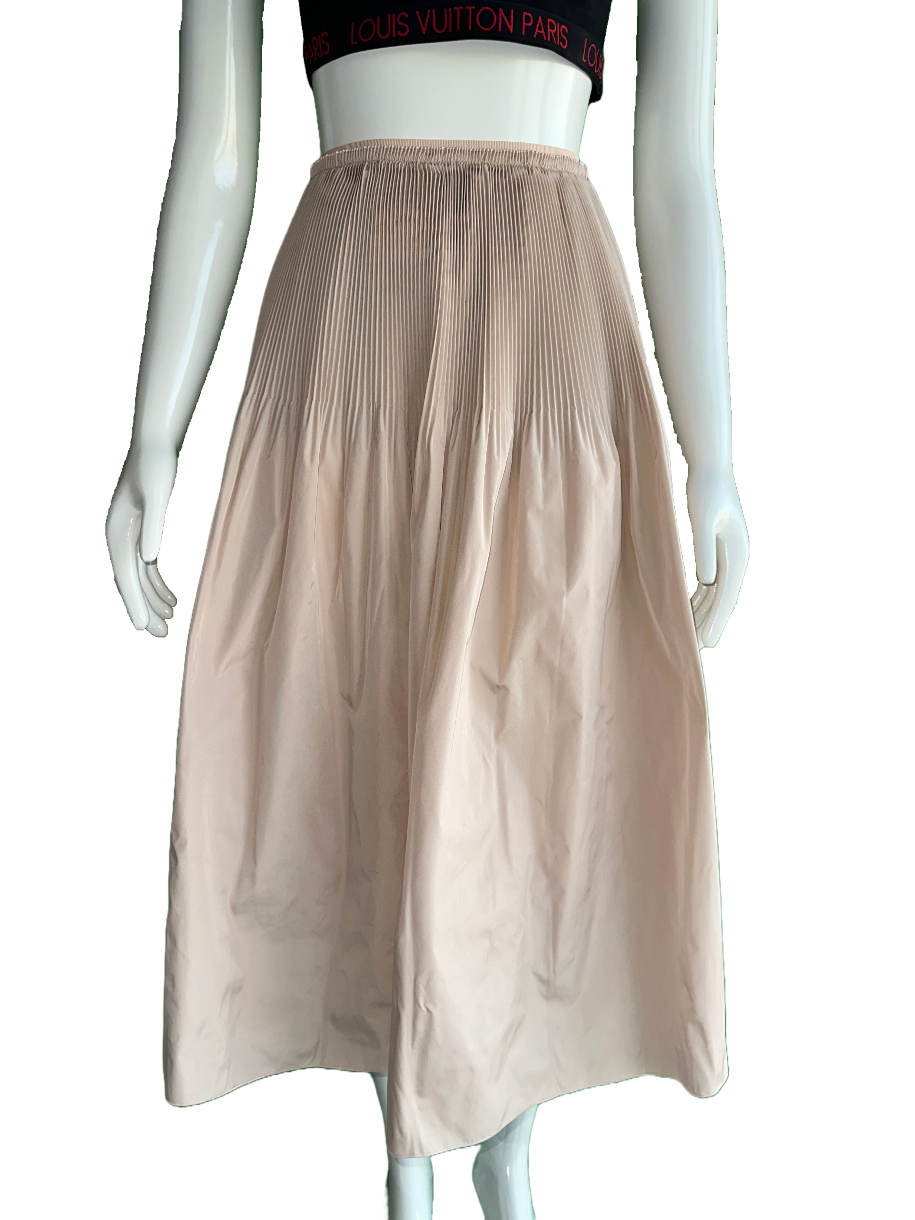 Red Valentino pale pink long skirt - size 36