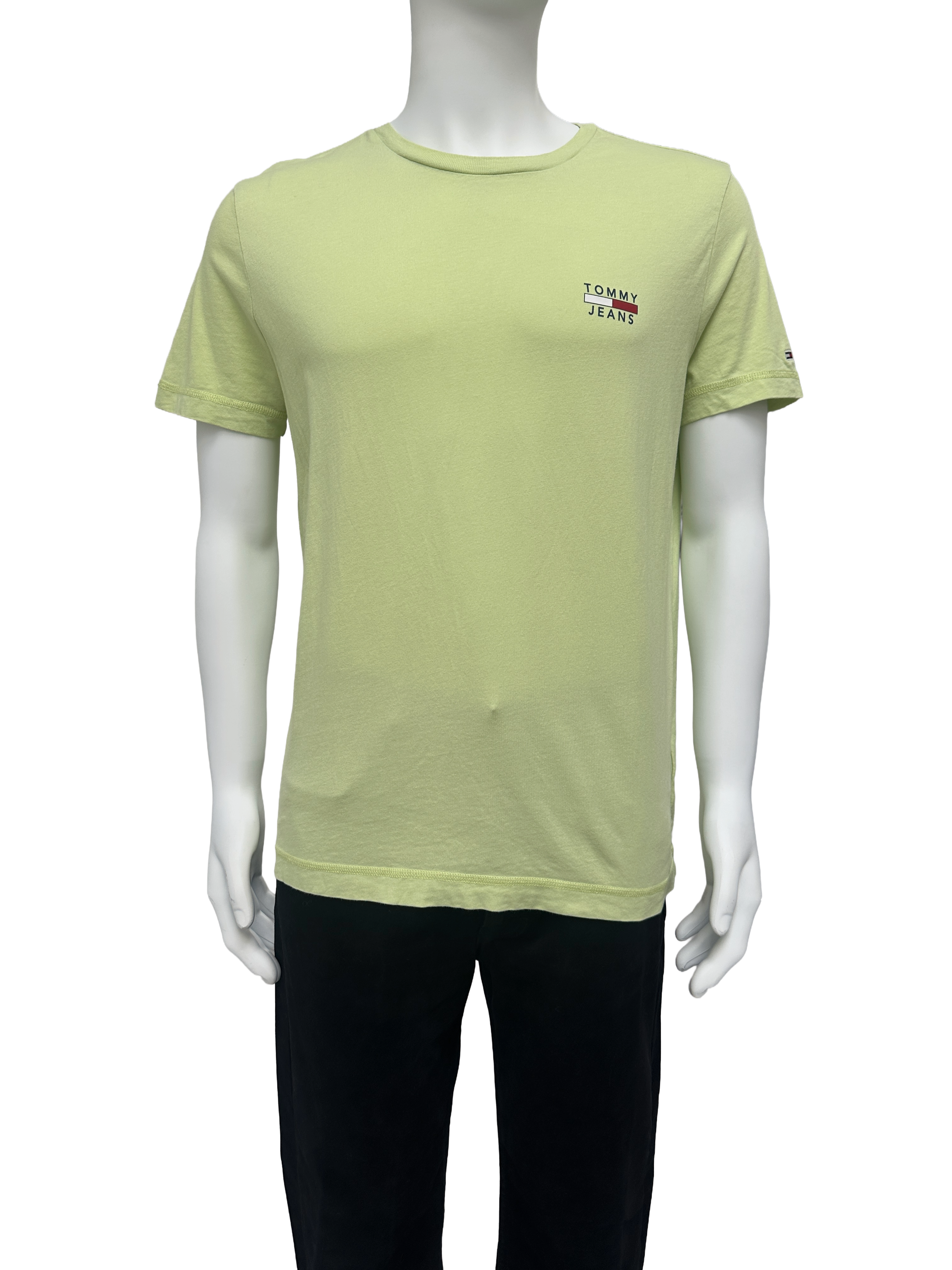 Tommy Jeans light green logo t-shirt - size L