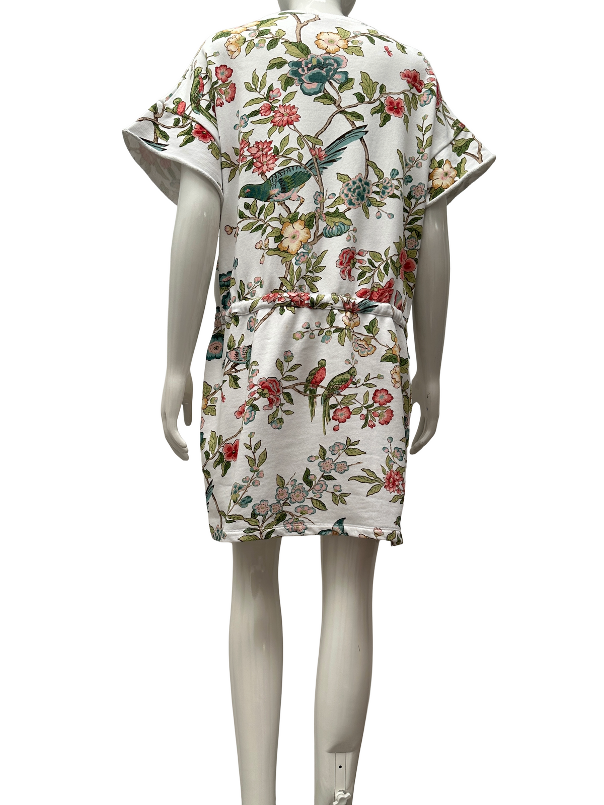Red Valentino sweater dress with floral details - size 36