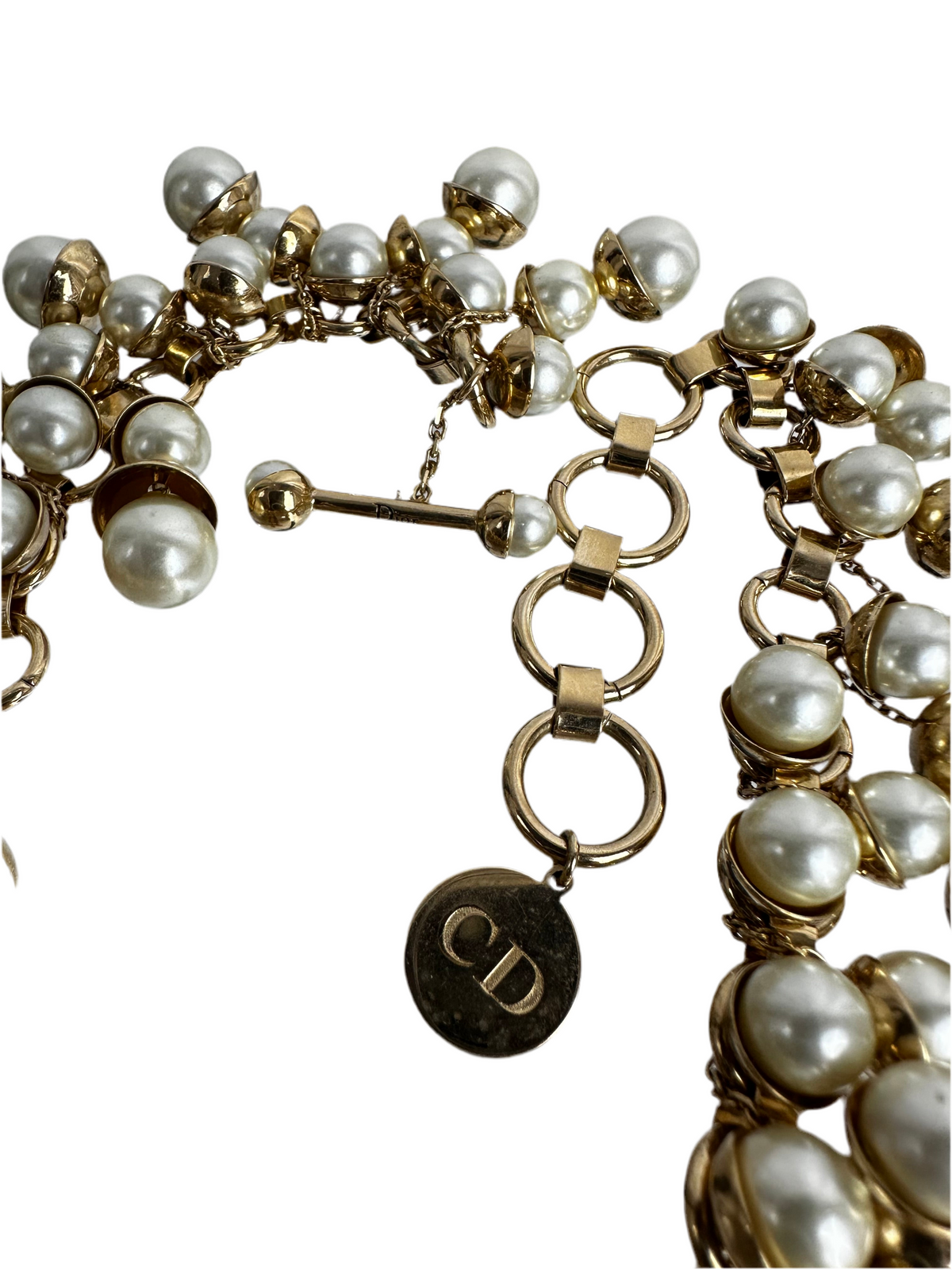 Dior pearl necklace