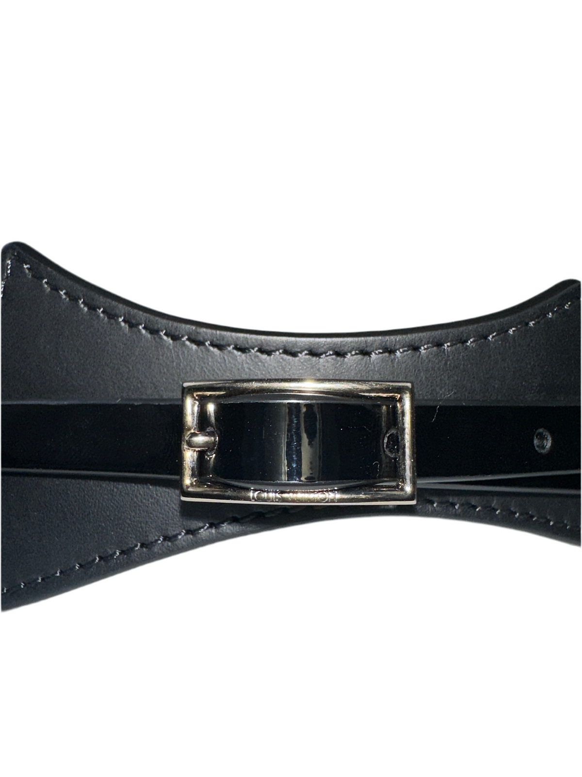 Louis Vuitton louise mini corset belt black