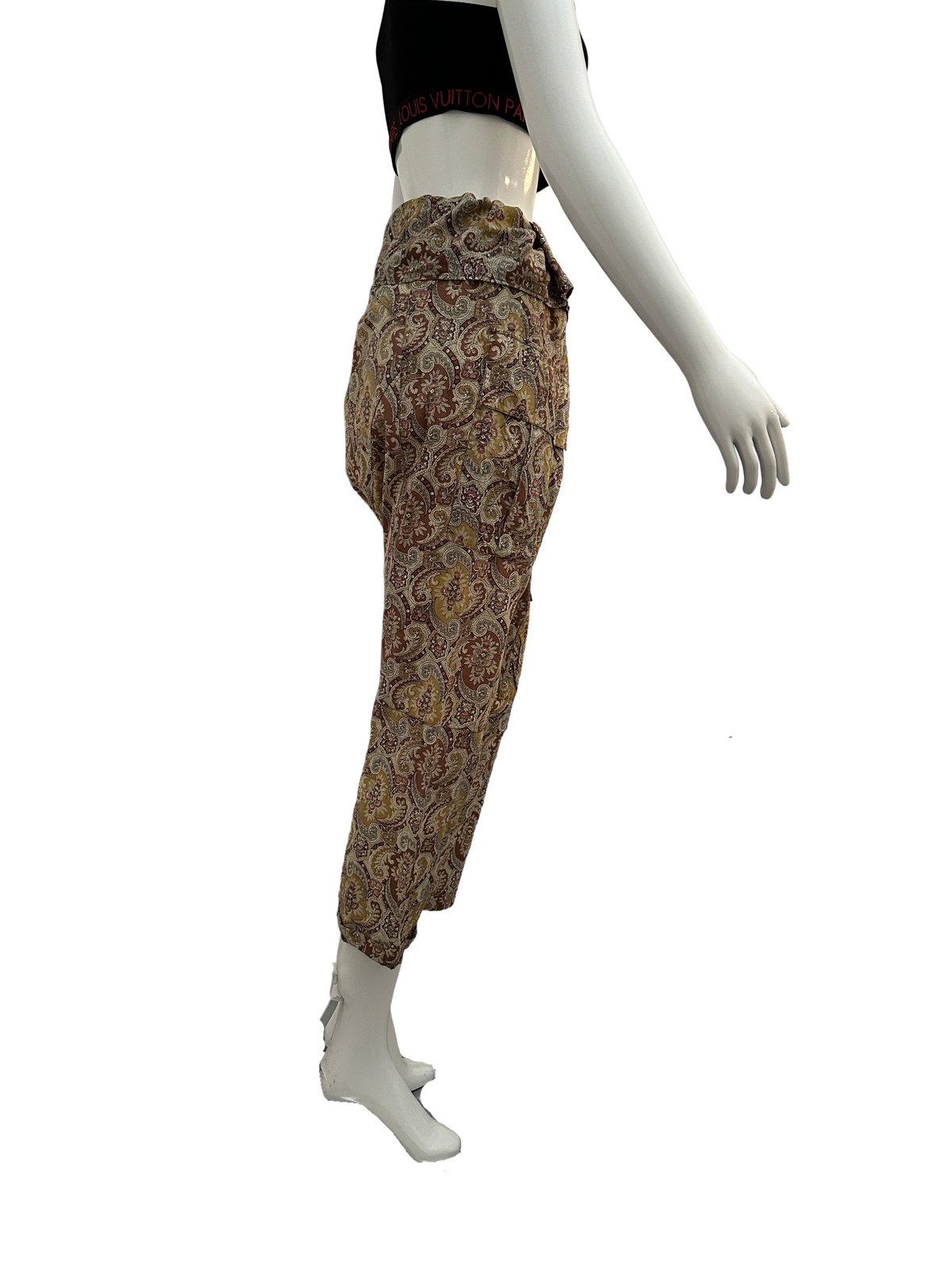 Laurence Bras Lightweight pants with pockets and pattern - size 38