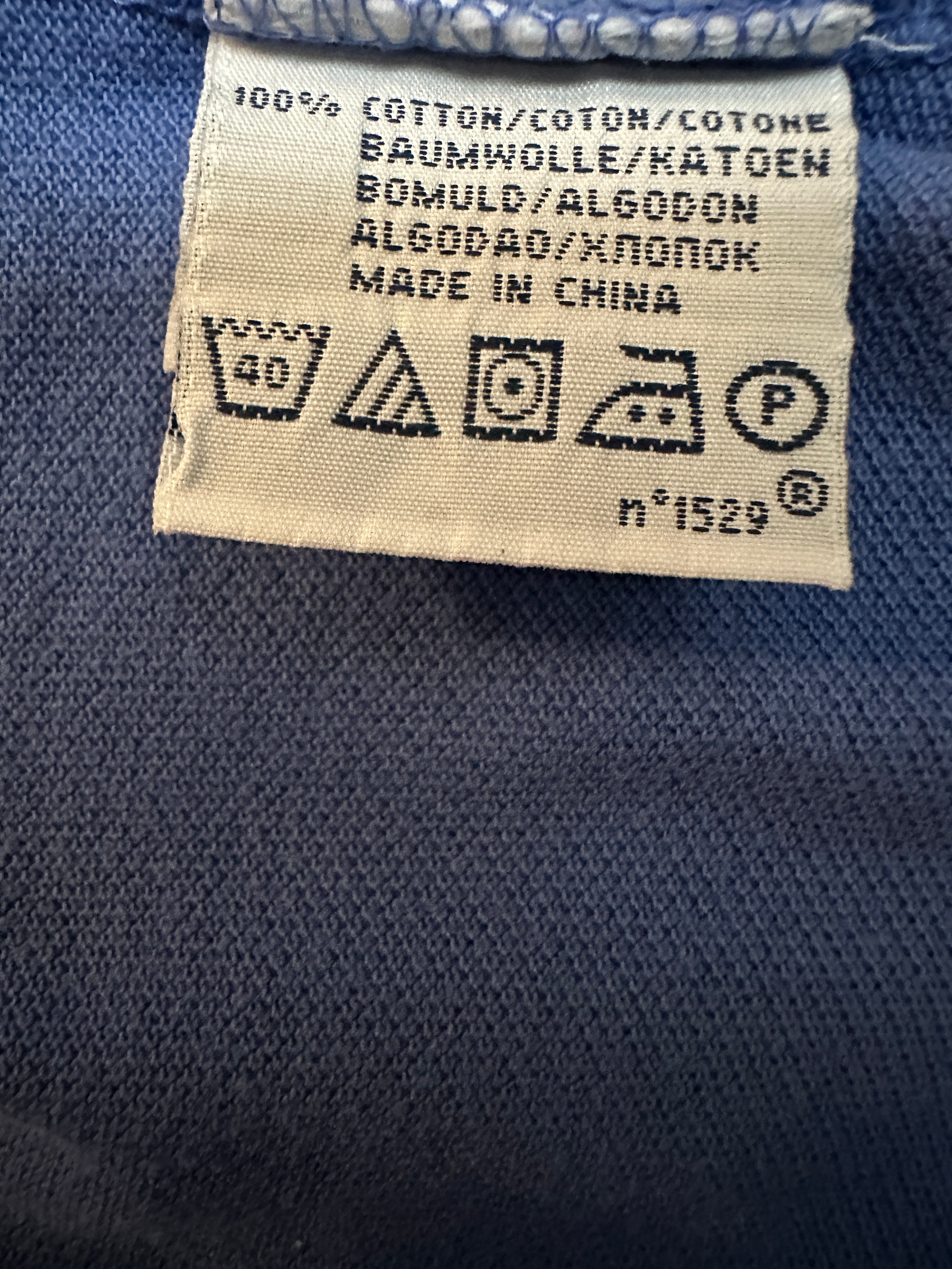 Polo Ralph Lauren light blue slim fit polo shirt - size M