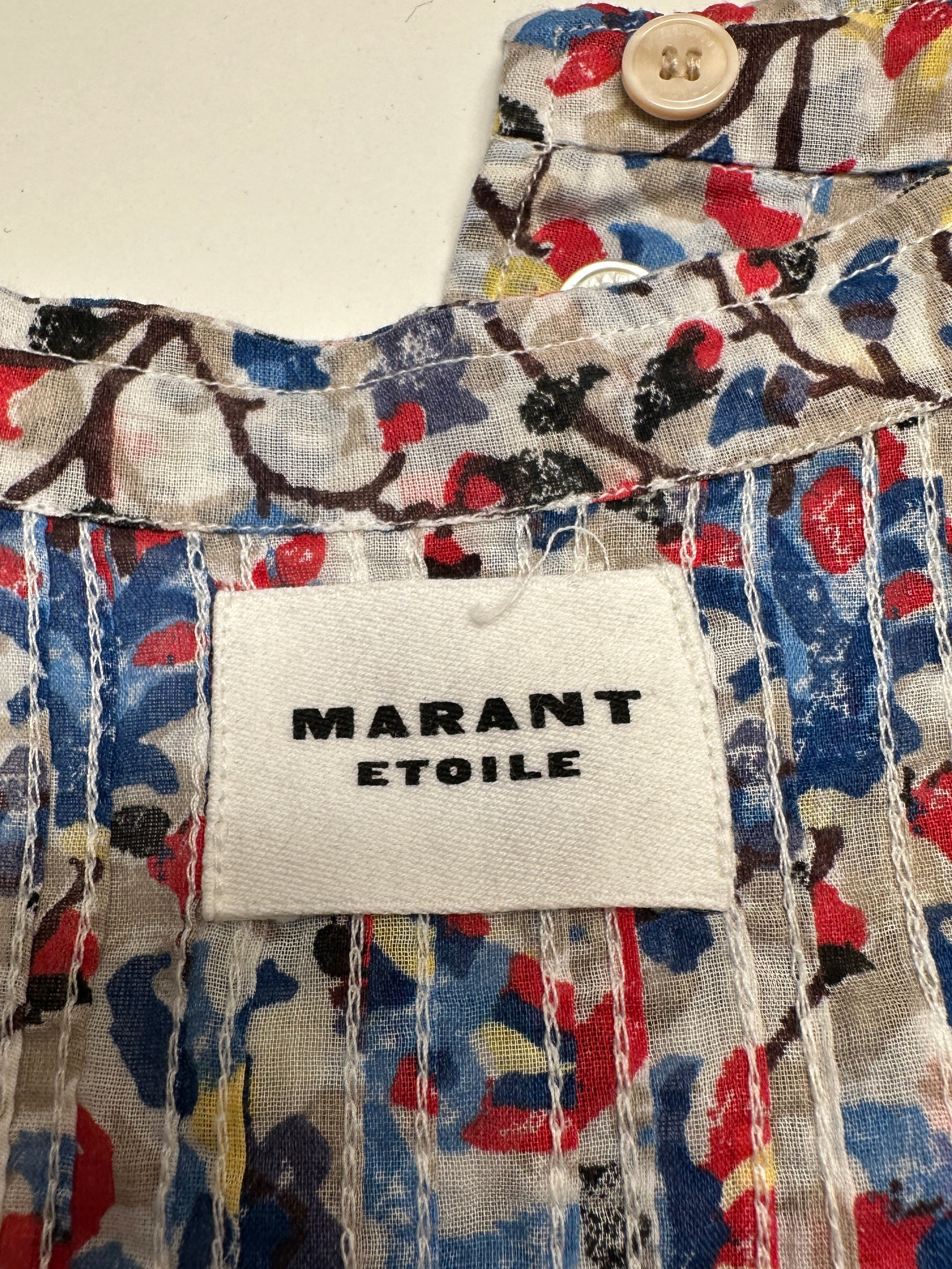 Marant Etoile Leaza multicolor blouse - size 38