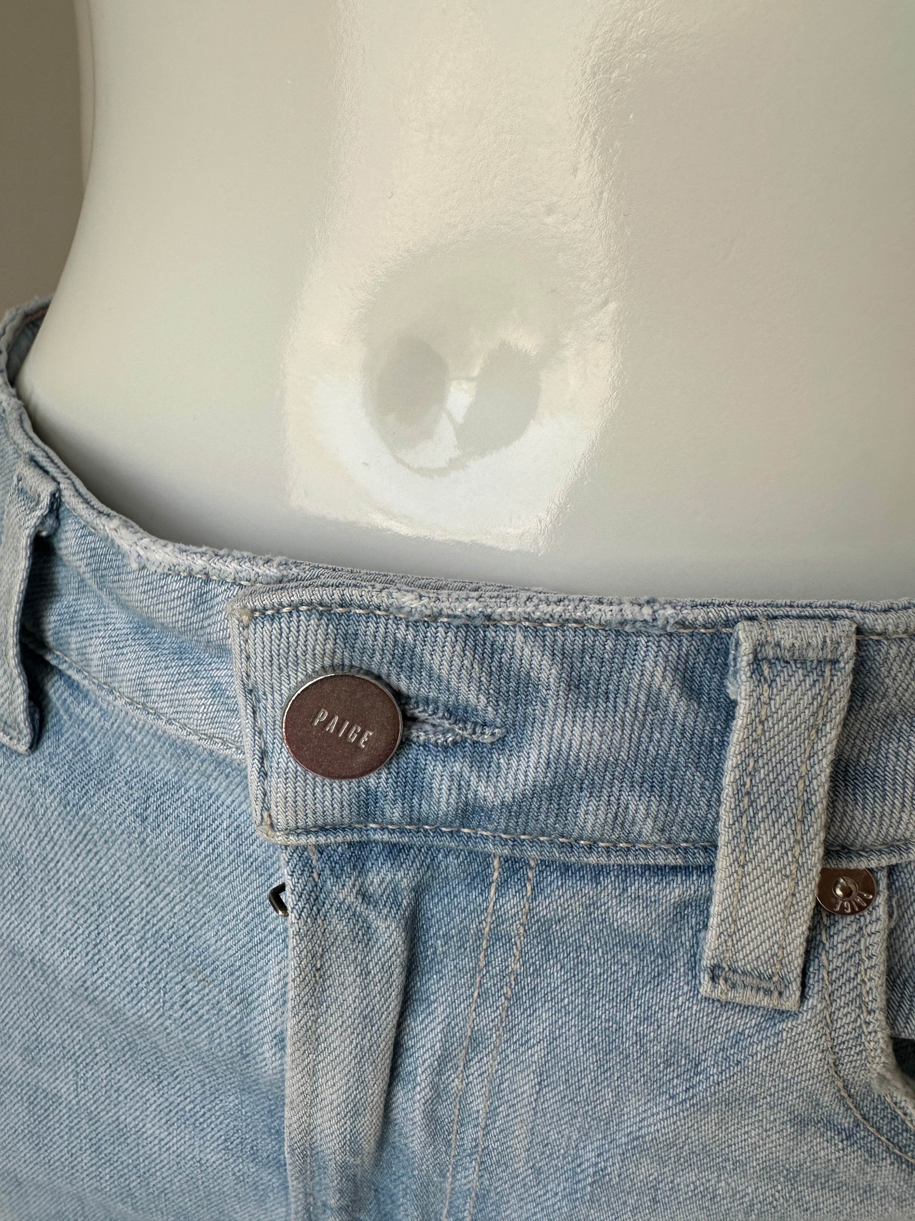 Paige Blue jean mid rise straight leg "Vintage" - size 26