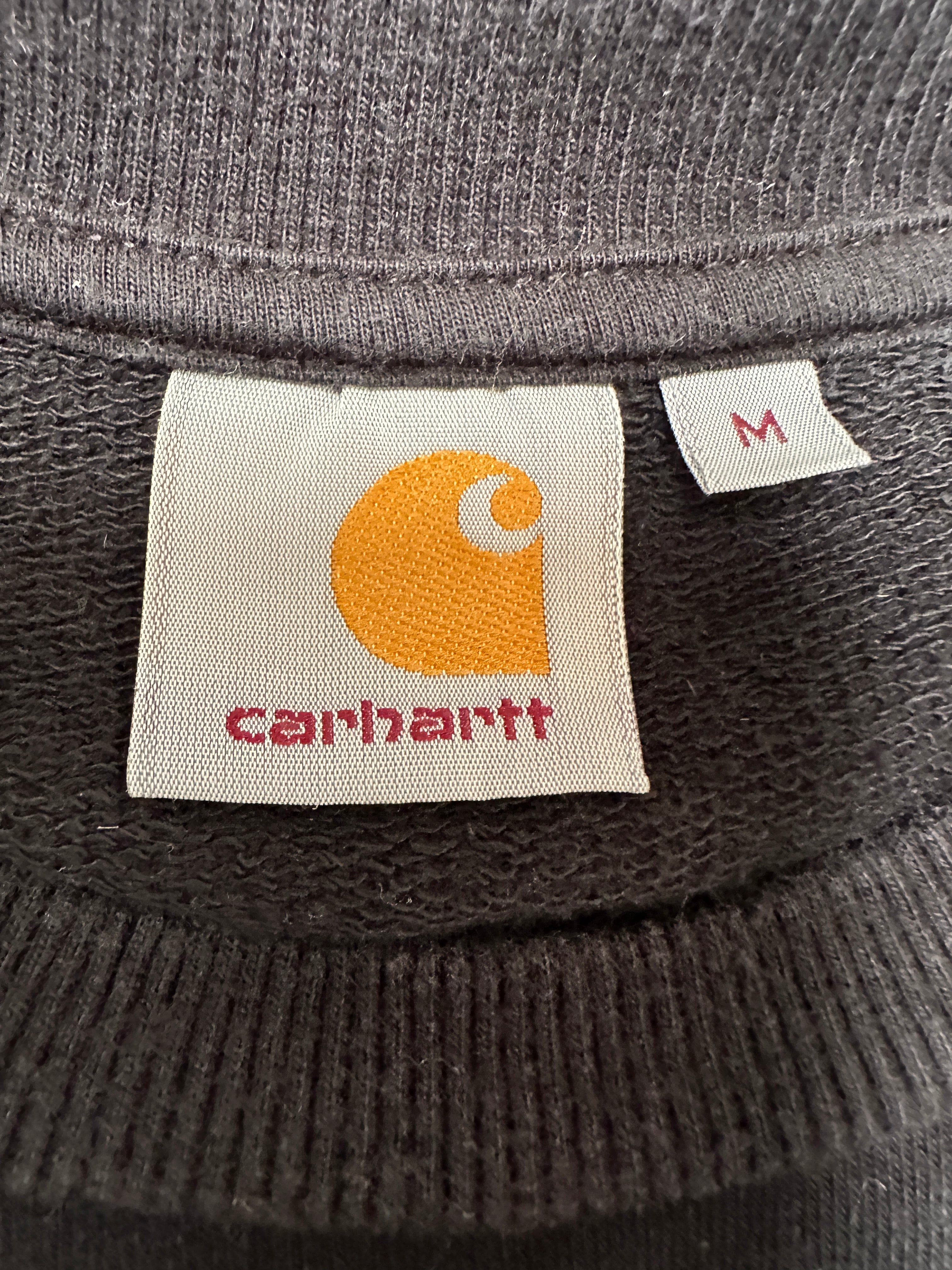 Carhartt WIP shore sweat black & white - size M