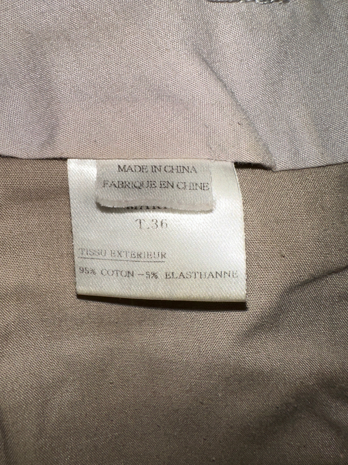 Maje beige shorts - size 36