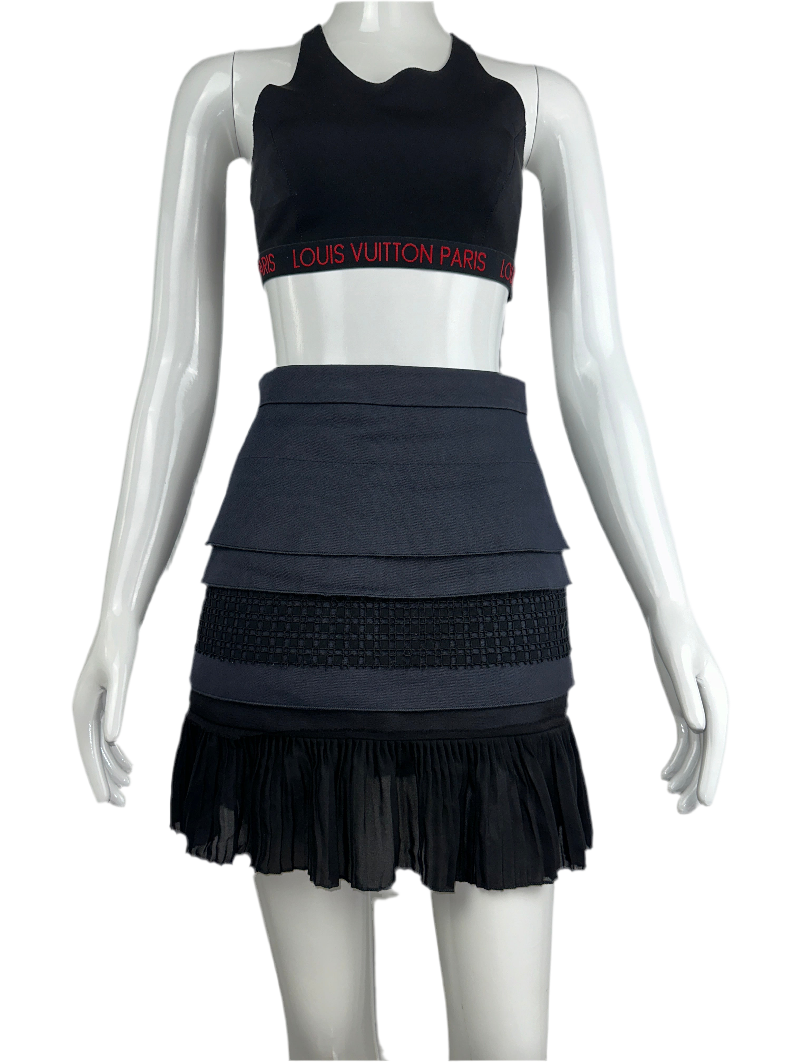 Made to measure black skirt - size 34